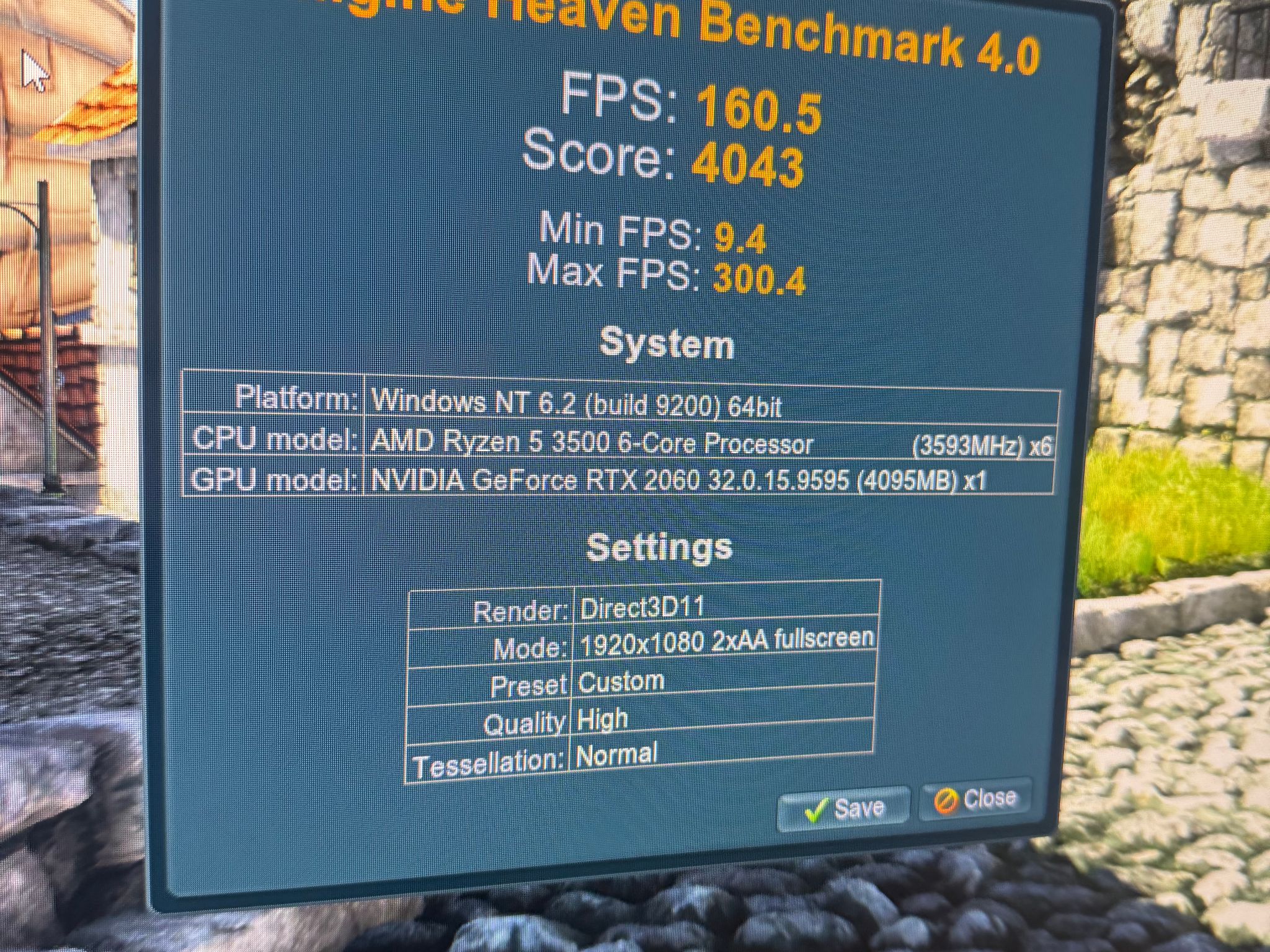 GeForce RTX 2060 Custom Gaming PC - Ryzen 5 3500, 256GB SSD