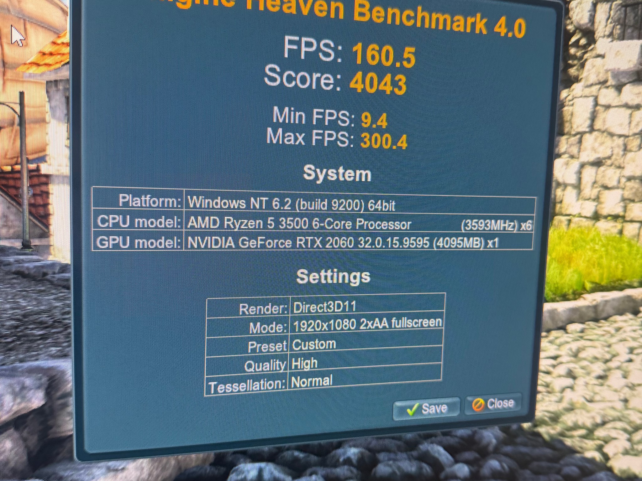 GeForce RTX 2060 Custom Gaming PC - Ryzen 5 3500, 256GB SSD