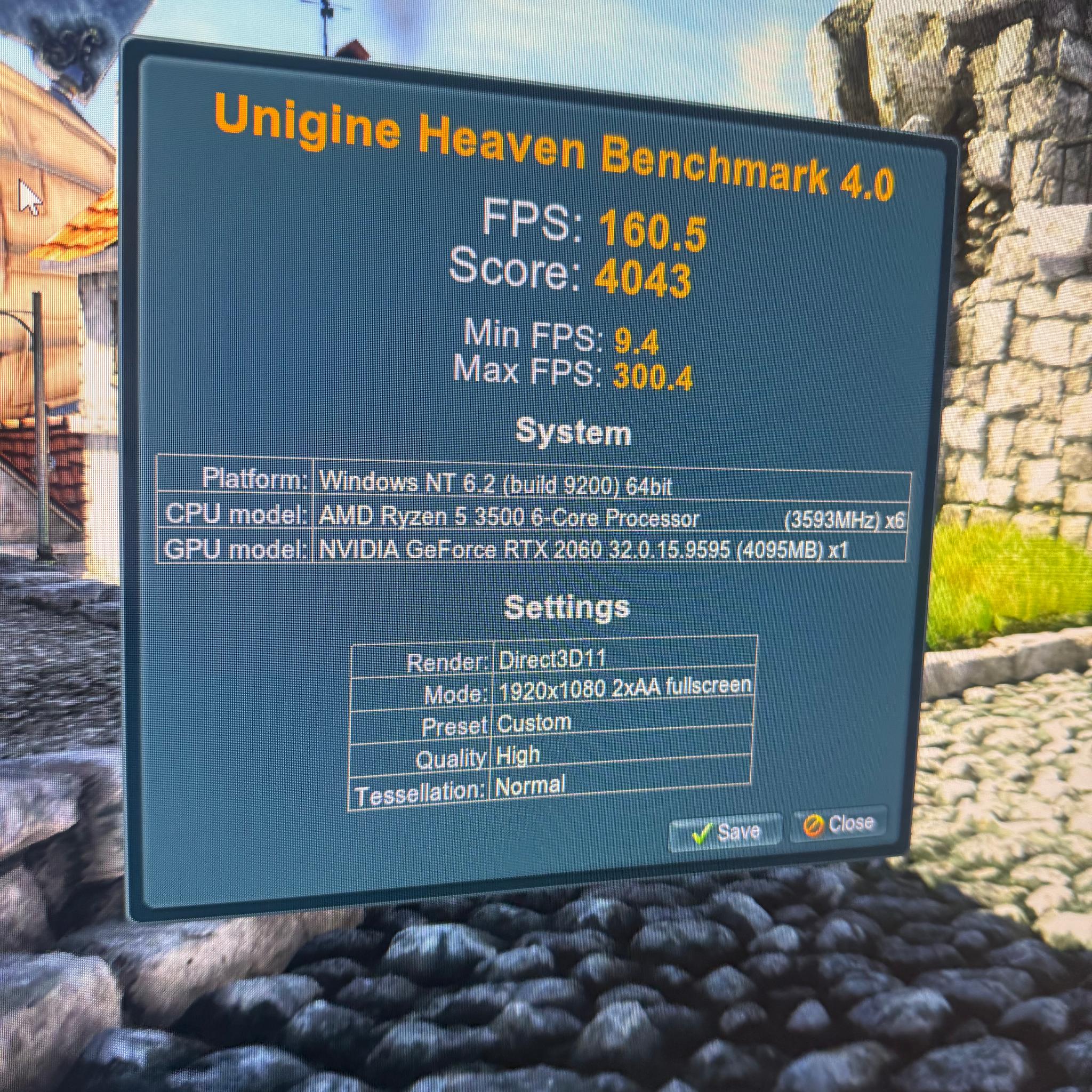 GeForce RTX 2060 Custom Gaming PC - Ryzen 5 3500, 256GB SSD