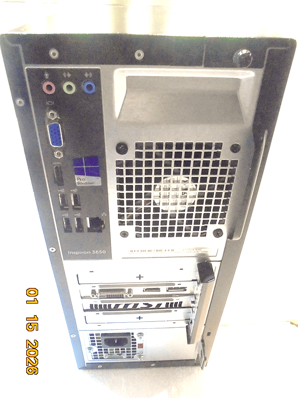 Dell Inspiron 3650 Modified/Intel I7-6700/16 GB RAM/MSI GTX 1050Ti OC 4GB GPU/WiFi/Win 11