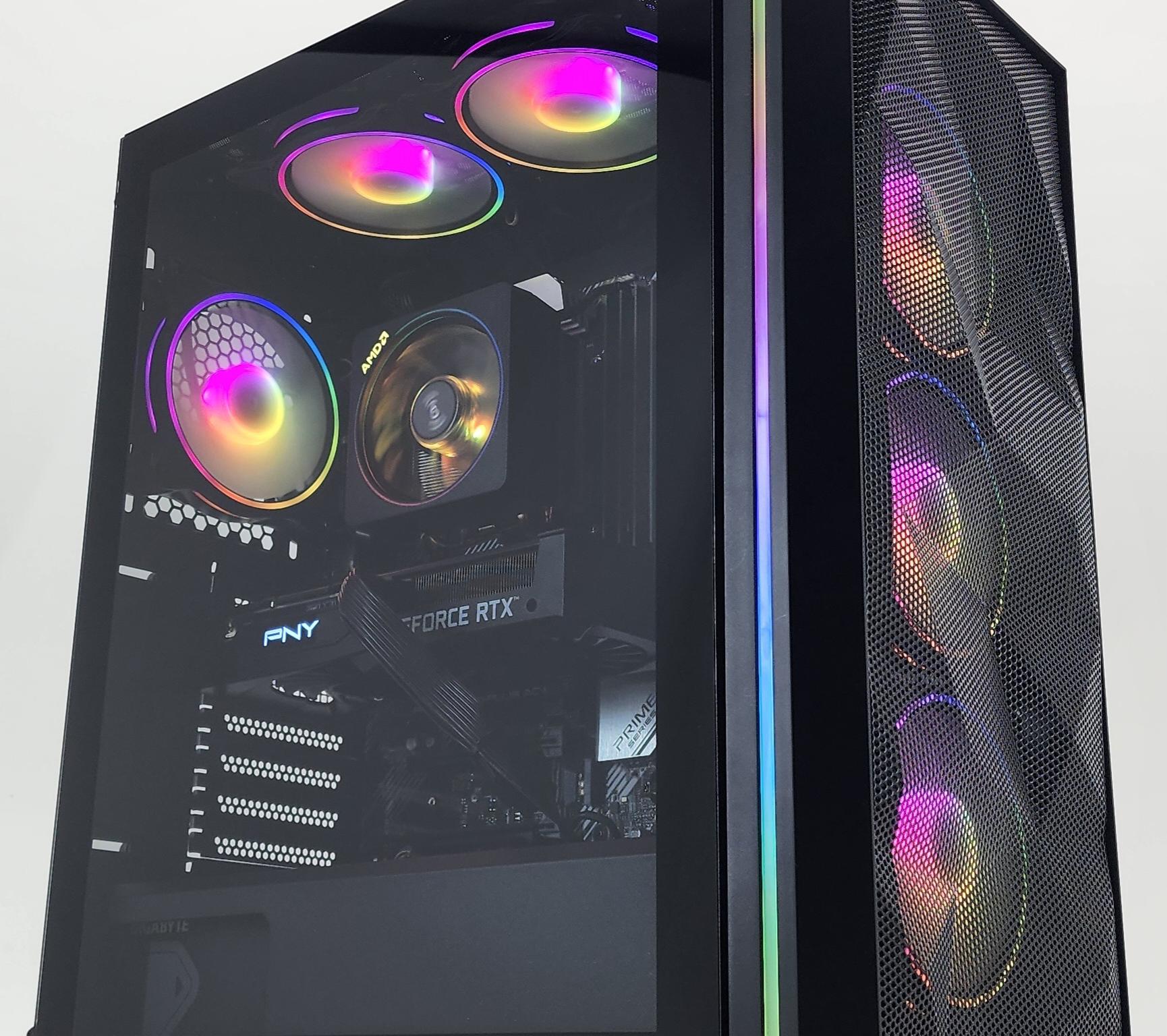 Gaming PC Ryzen 7 5800XT 32GB RAM 1TB SSD RTX 3060 8GB Windows 11 Computer