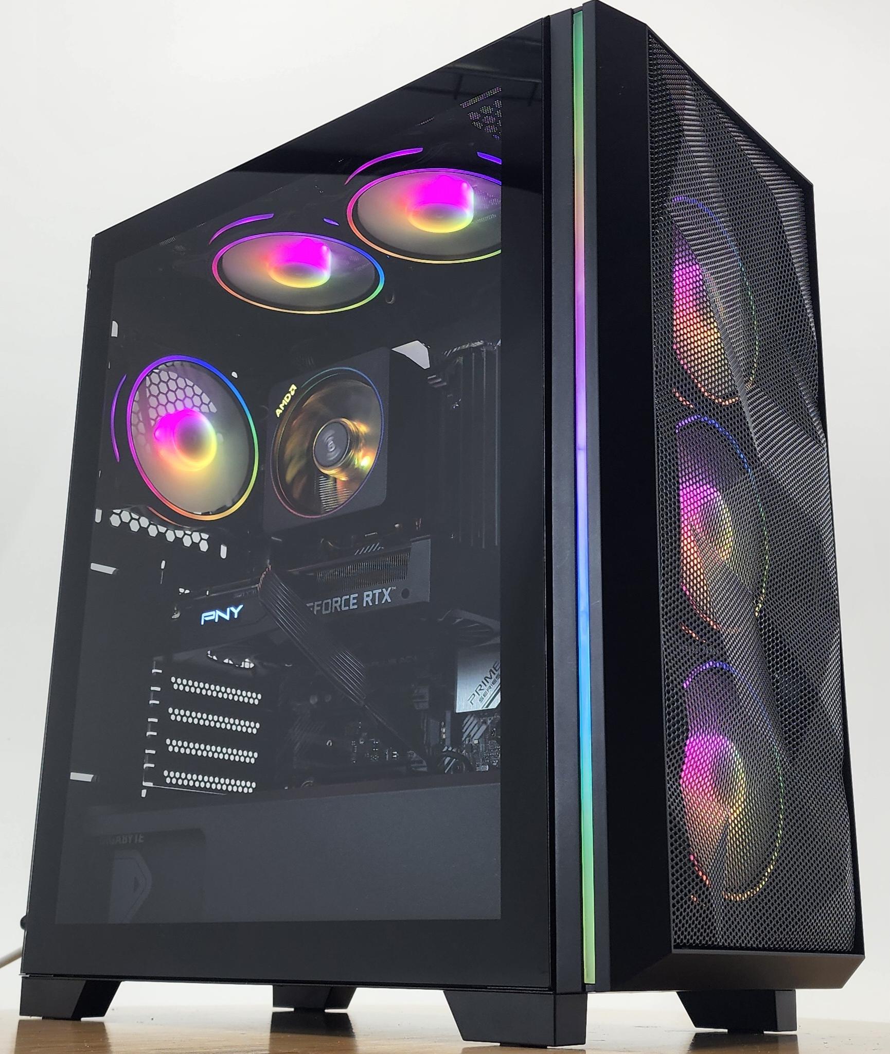 Gaming PC Ryzen 7 5800XT 32GB RAM 1TB SSD RTX 3060 8GB Windows 11 Computer