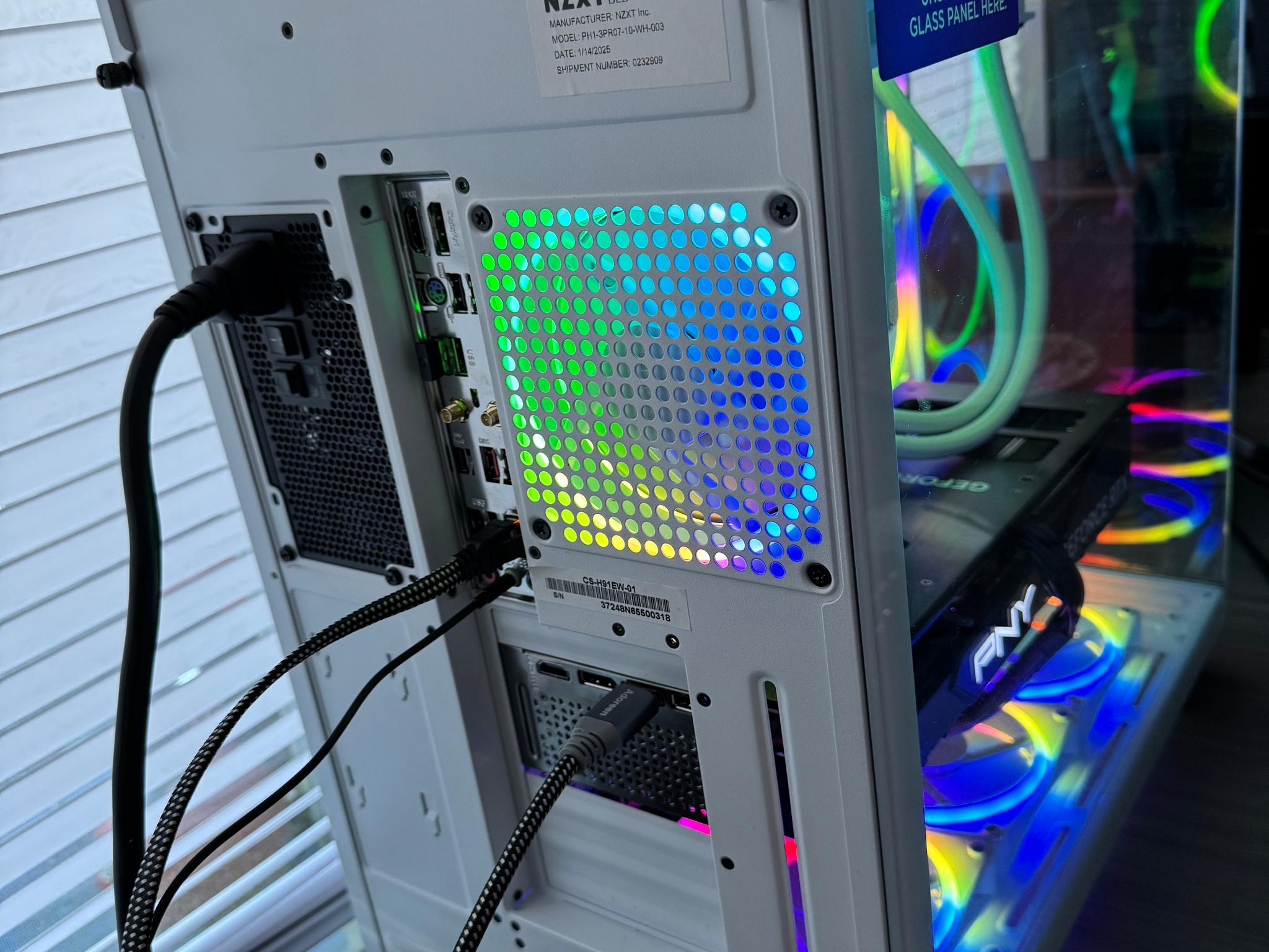 H9 White Case Ryzen 7 9800X3D - 4080 Super Custom Gaming PC Build