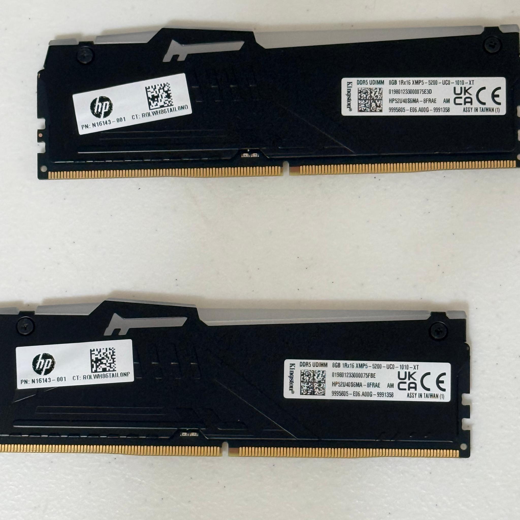 Kingston Fury 16gb DDR5 2x8