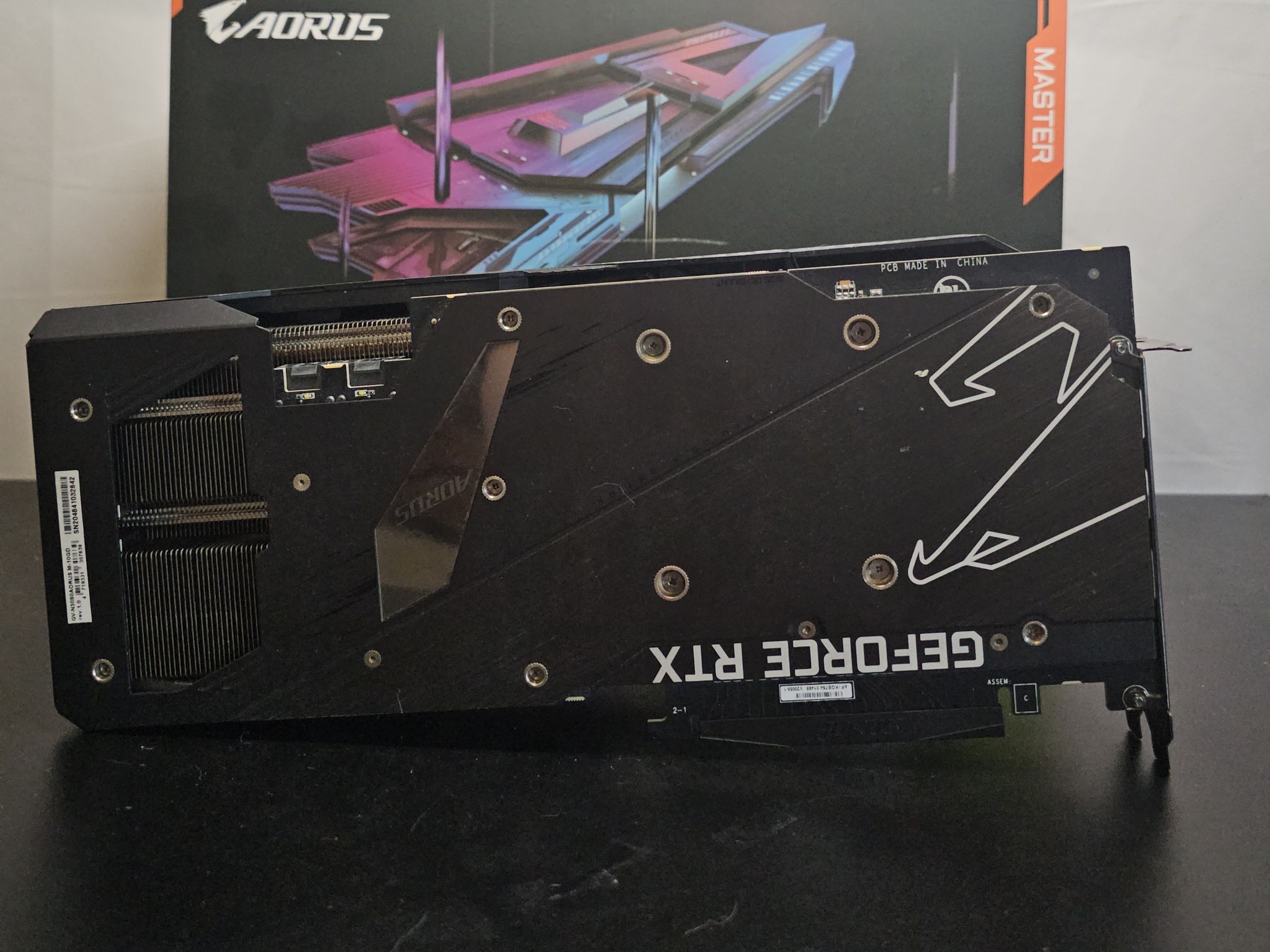 RTX 3080 10GB Gigabyte Master IOB