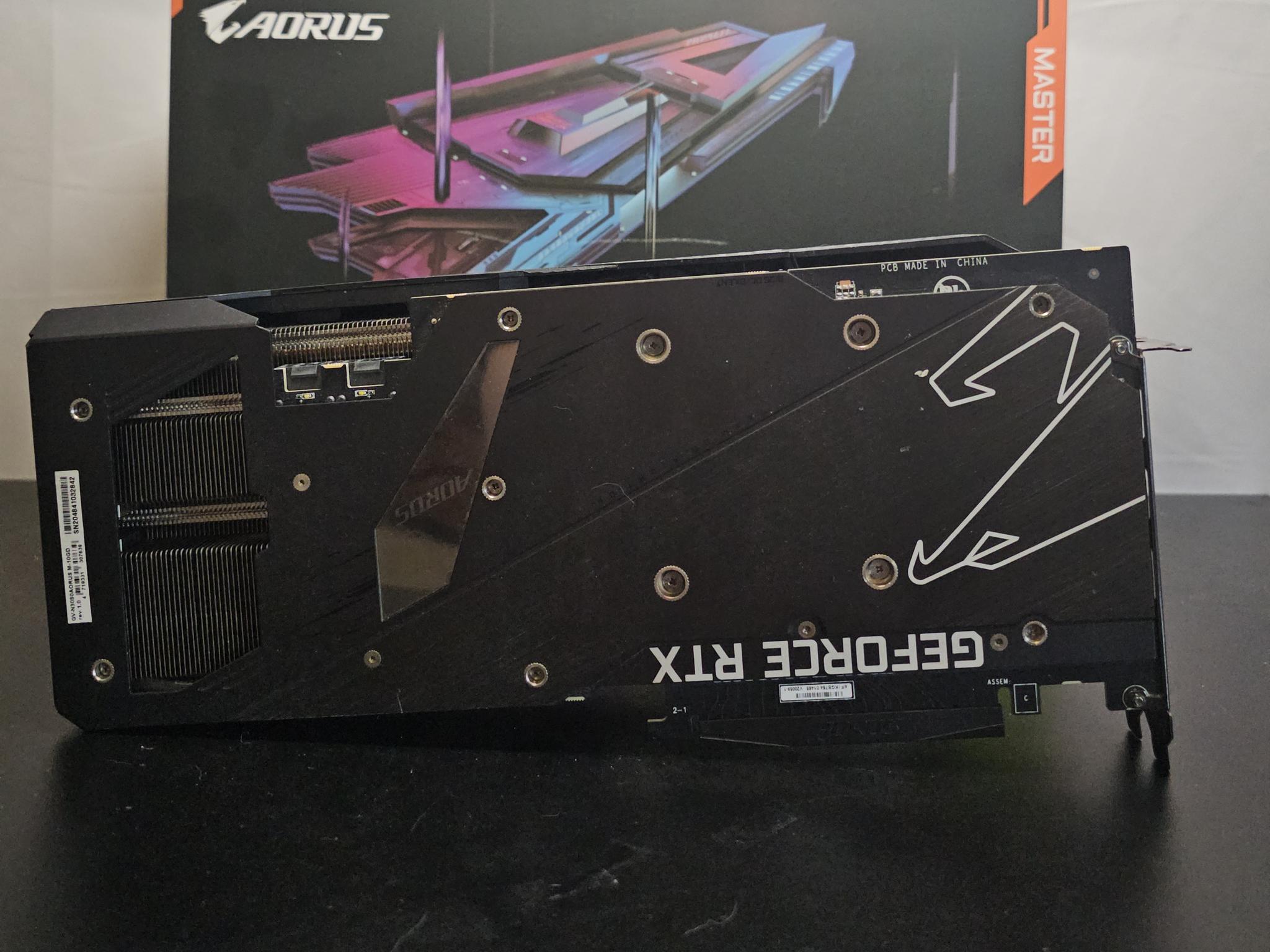 RTX 3080 10GB Gigabyte Master IOB