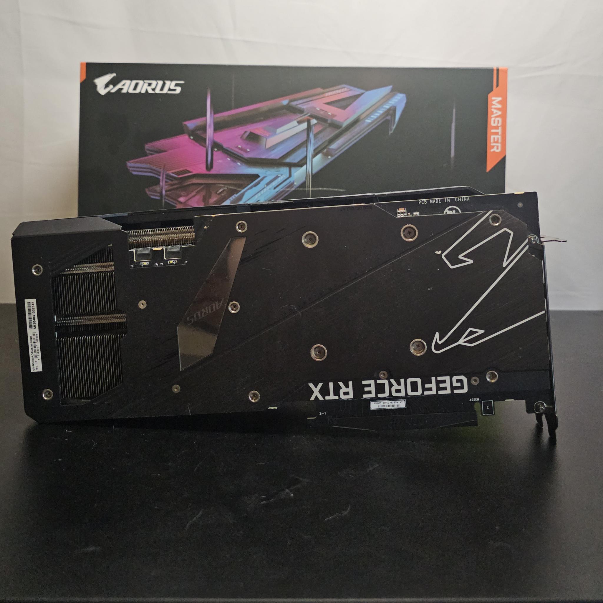 RTX 3080 10GB Gigabyte Master IOB