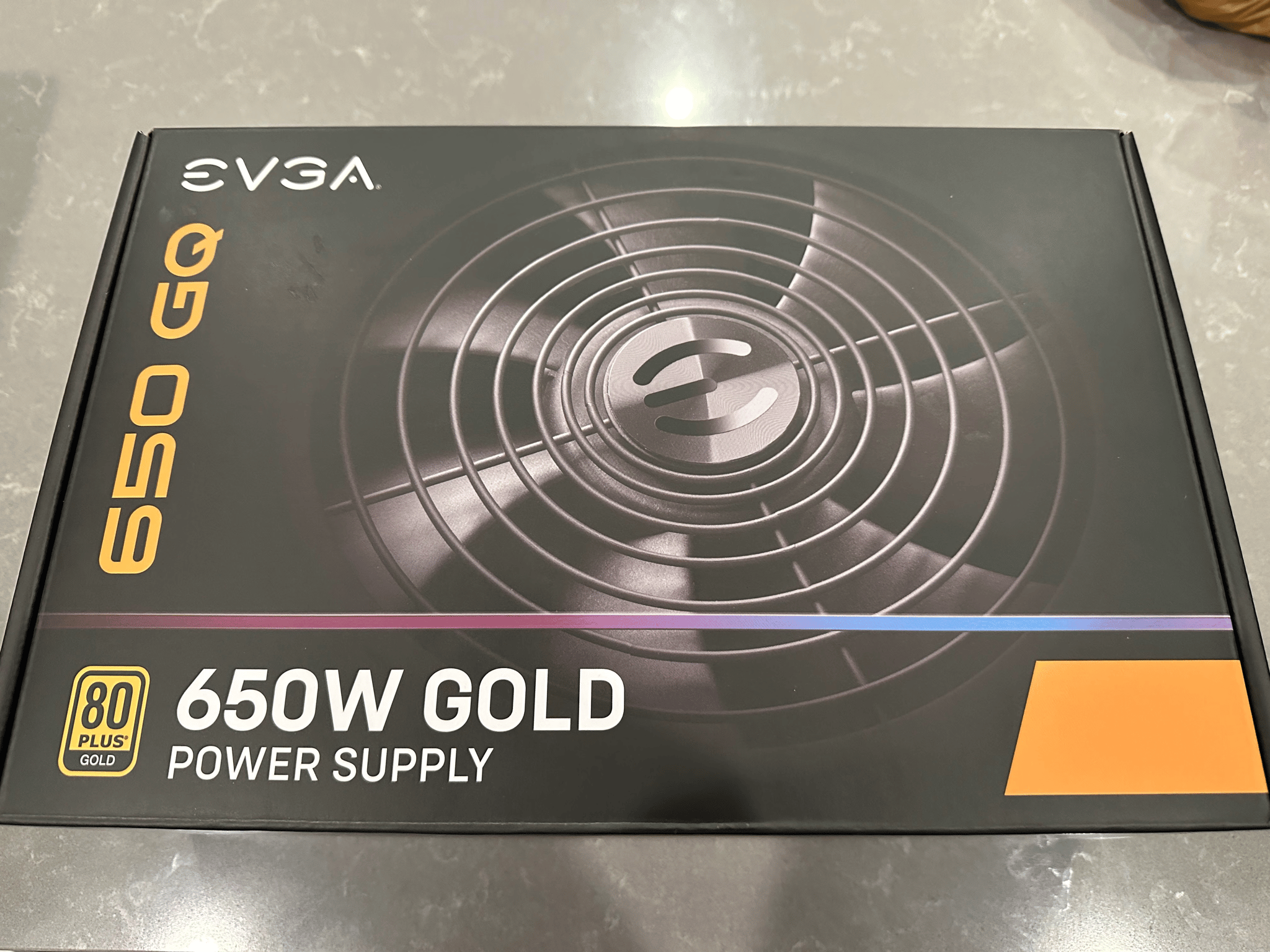 EVGA 650 W 80+ Gold Certified Semi-modular ATX Power Supply (NOB)