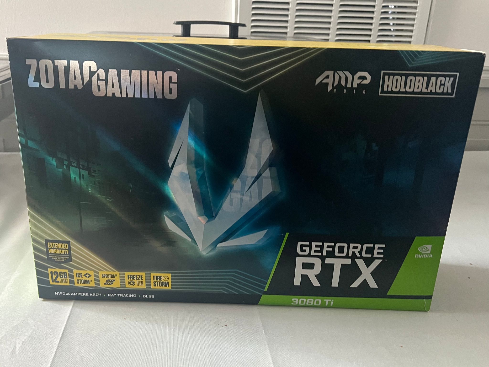 Zotac 3080 TI AMP Holoblack