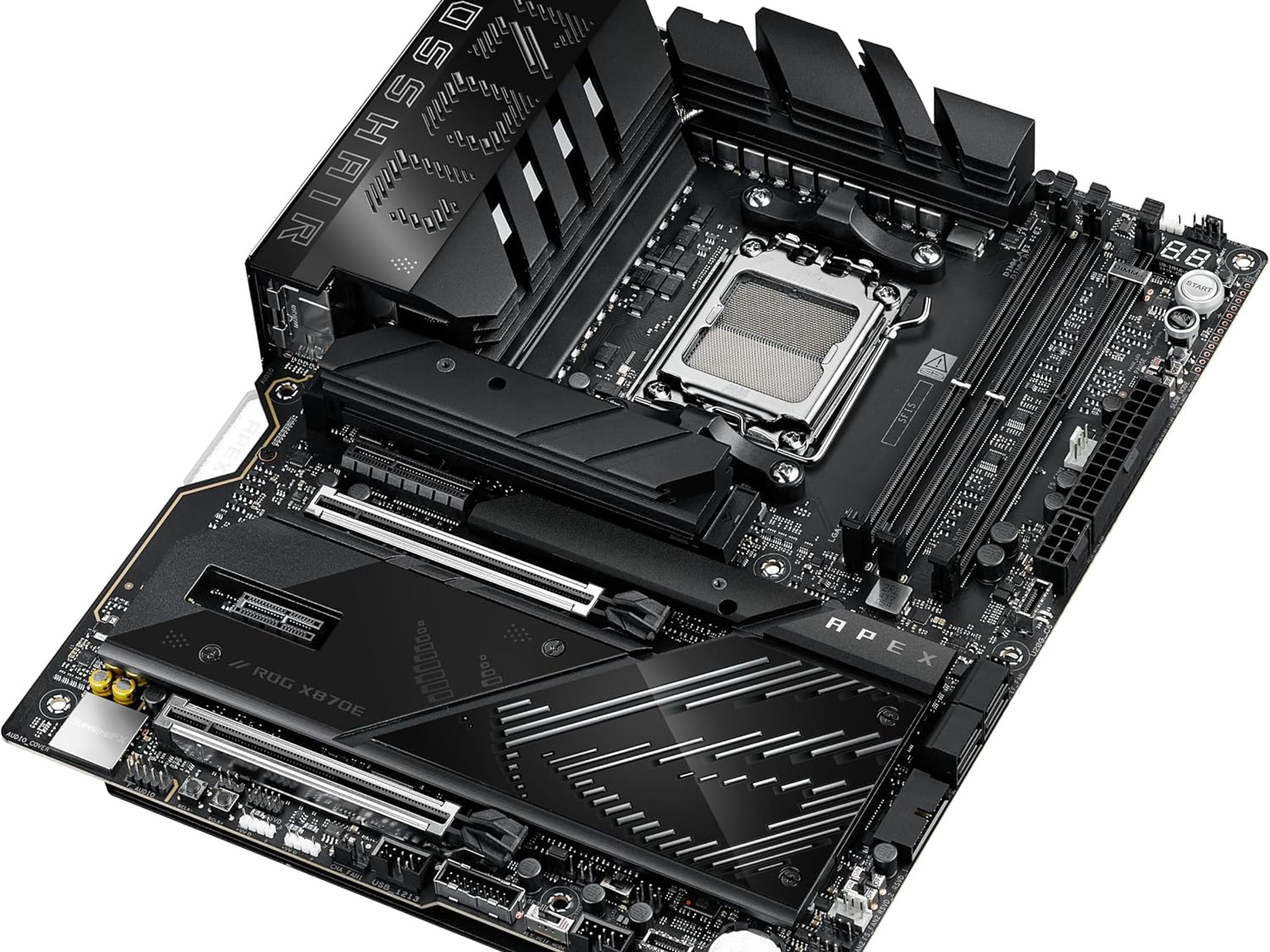 ASUS ROG CROSSHAIR X870E APEX AMD X870E AM5 DDR5 ATX Desktop Motherboard