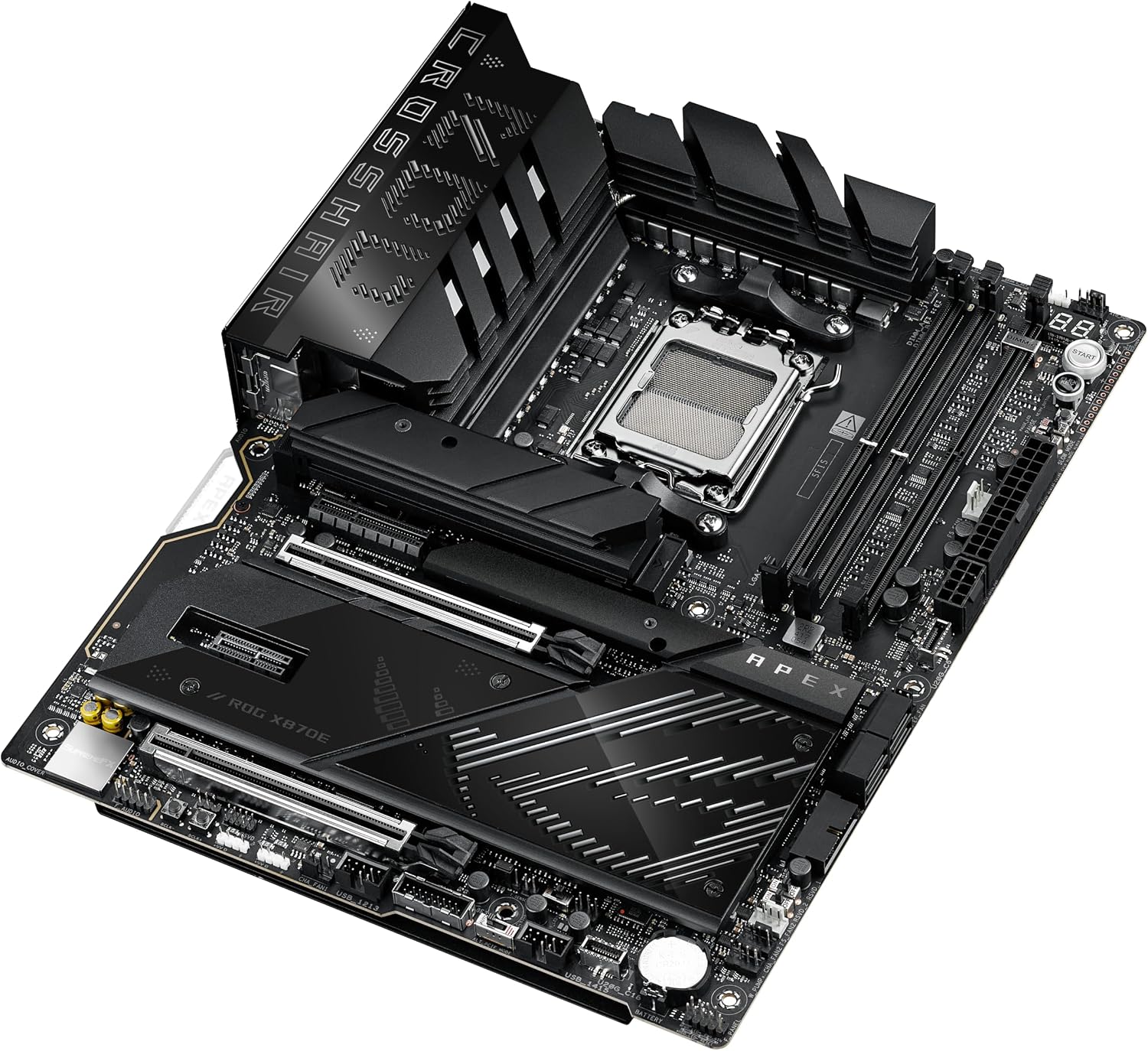 ASUS ROG CROSSHAIR X870E APEX AMD X870E AM5 DDR5 ATX Desktop Motherboard