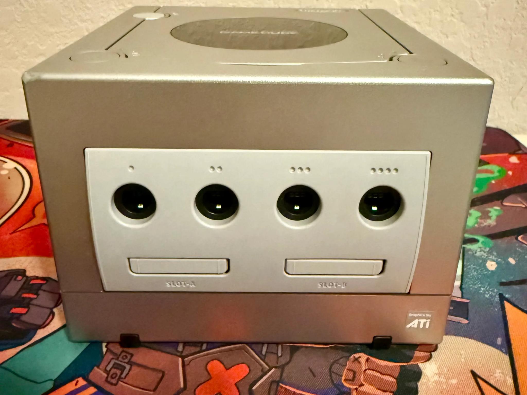 Nintendo GameCube Platinum Console (Silver)