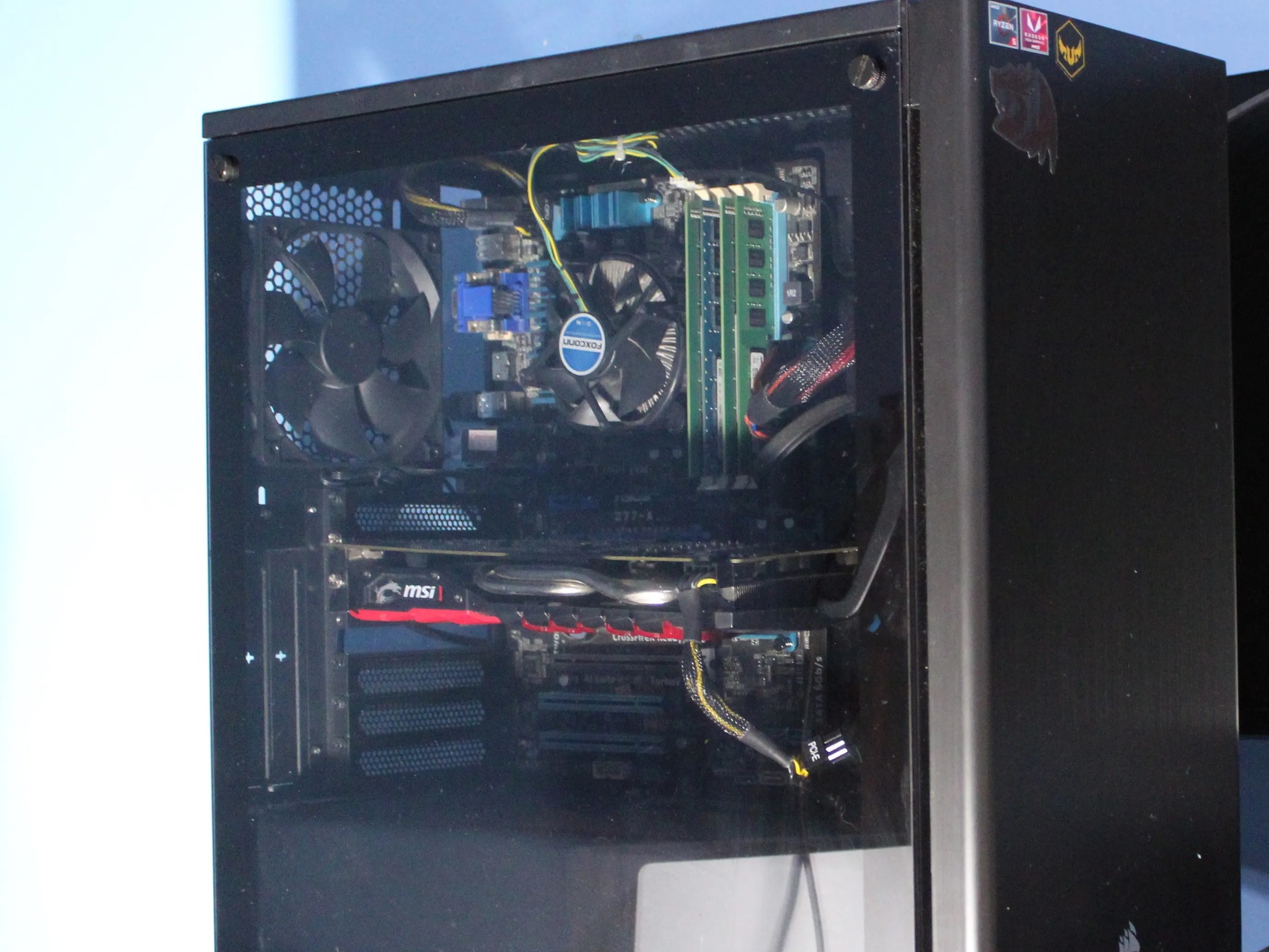 BUDGET Gaming PC i5 3.1GHz - 16GB RAM - 500GB SSD - MSI RX 570