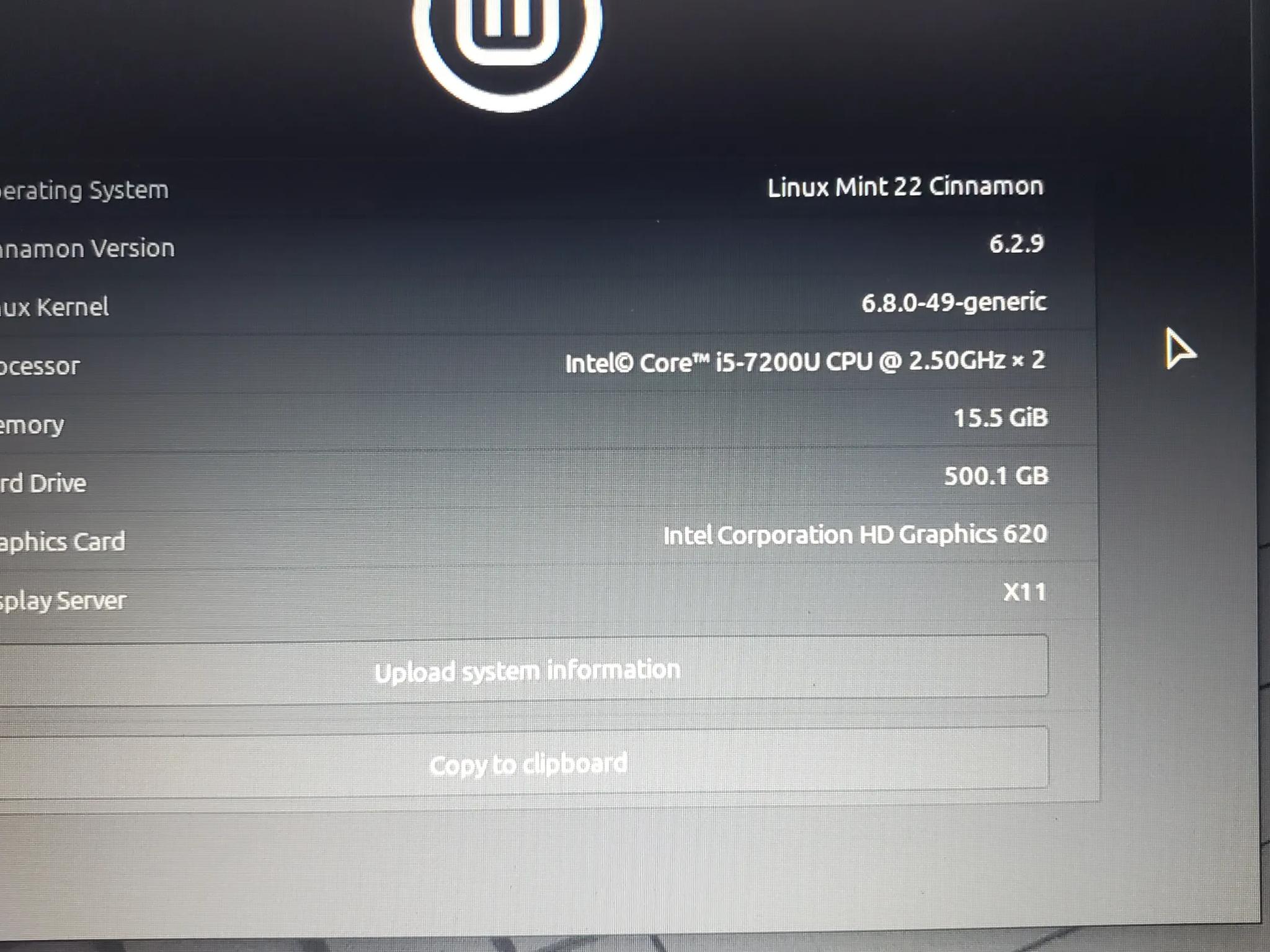 HP Pavilion Laptop | Intel i5-7200U | 16GB ram | Linux