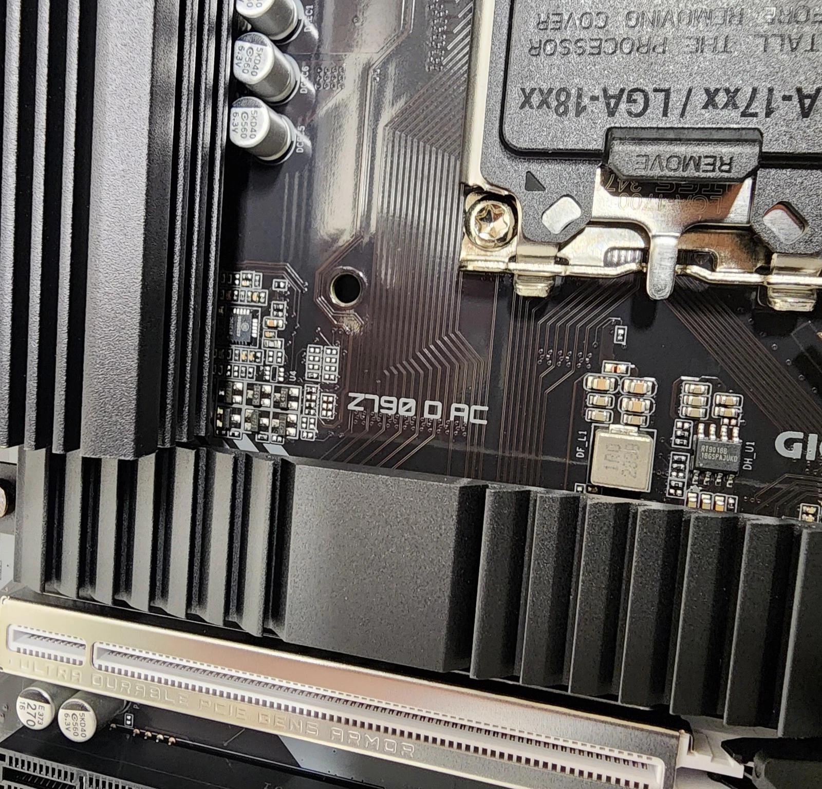 UPDATED BIOS GIGABYTE Z790 D AC WIFI DDR5 LGA1700 ATX MOTHERBOARD