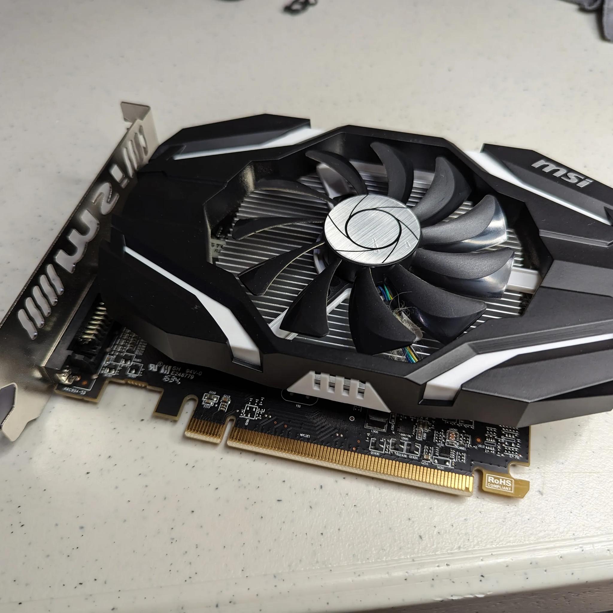 MSI RADEON RX 460 2GB OC Graphics Card