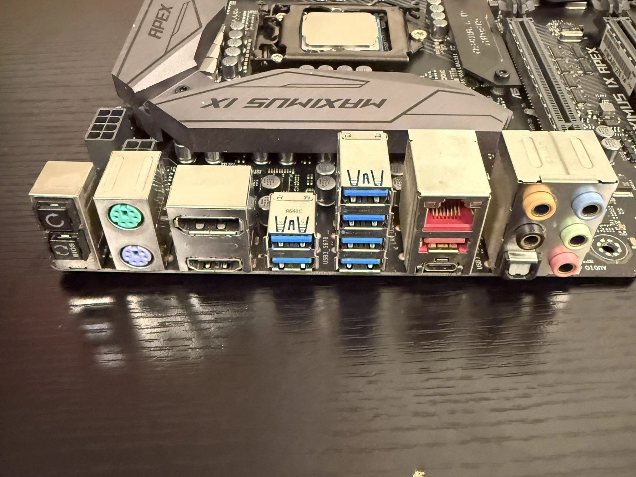 Asus Maximus IX Apex with Intel Core i7-7700K CPU And Motherboard Combo With IO Shield!
