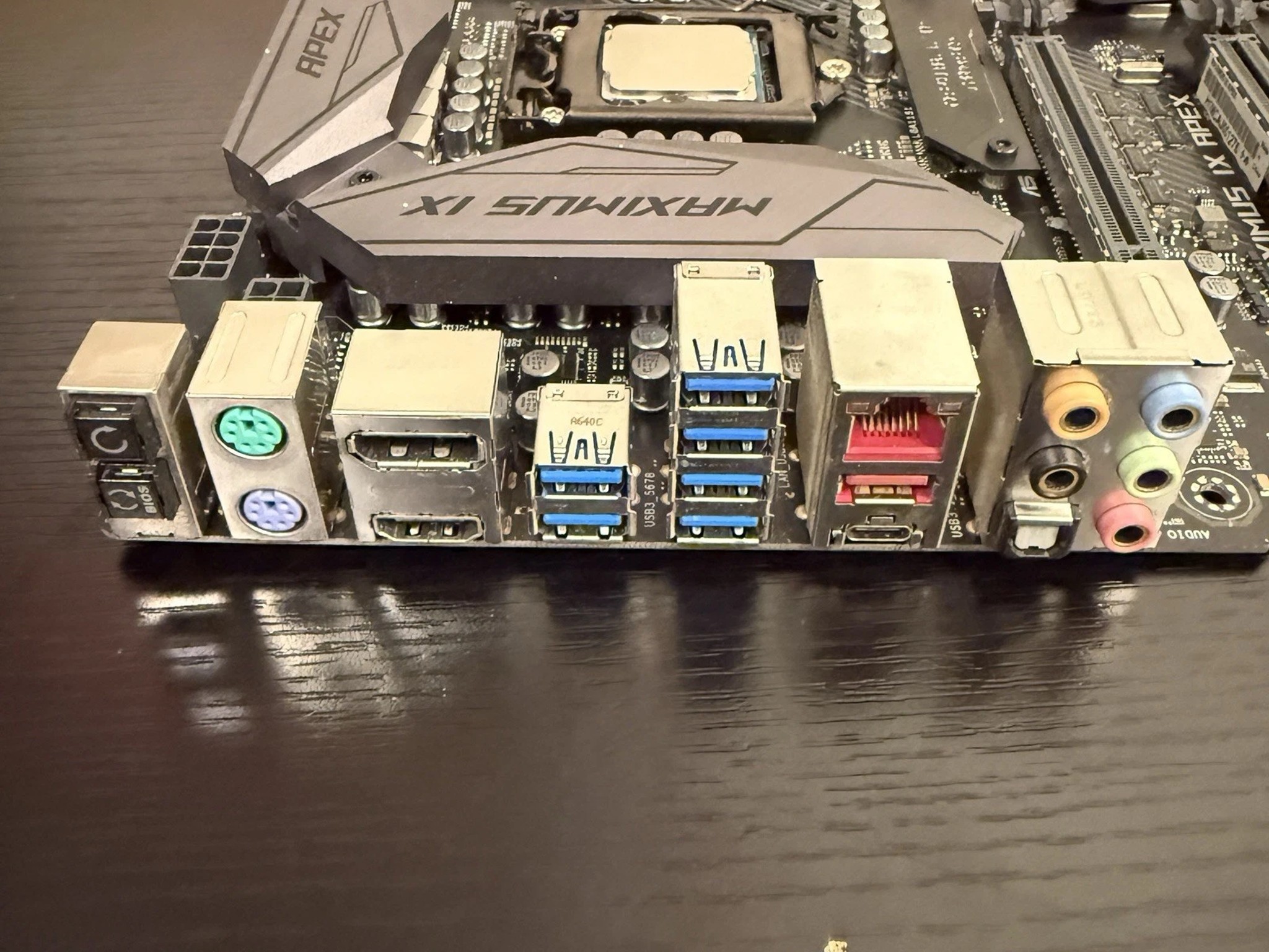 Asus Maximus IX Apex with Intel Core i7-7700K CPU And Motherboard Combo With IO Shield!