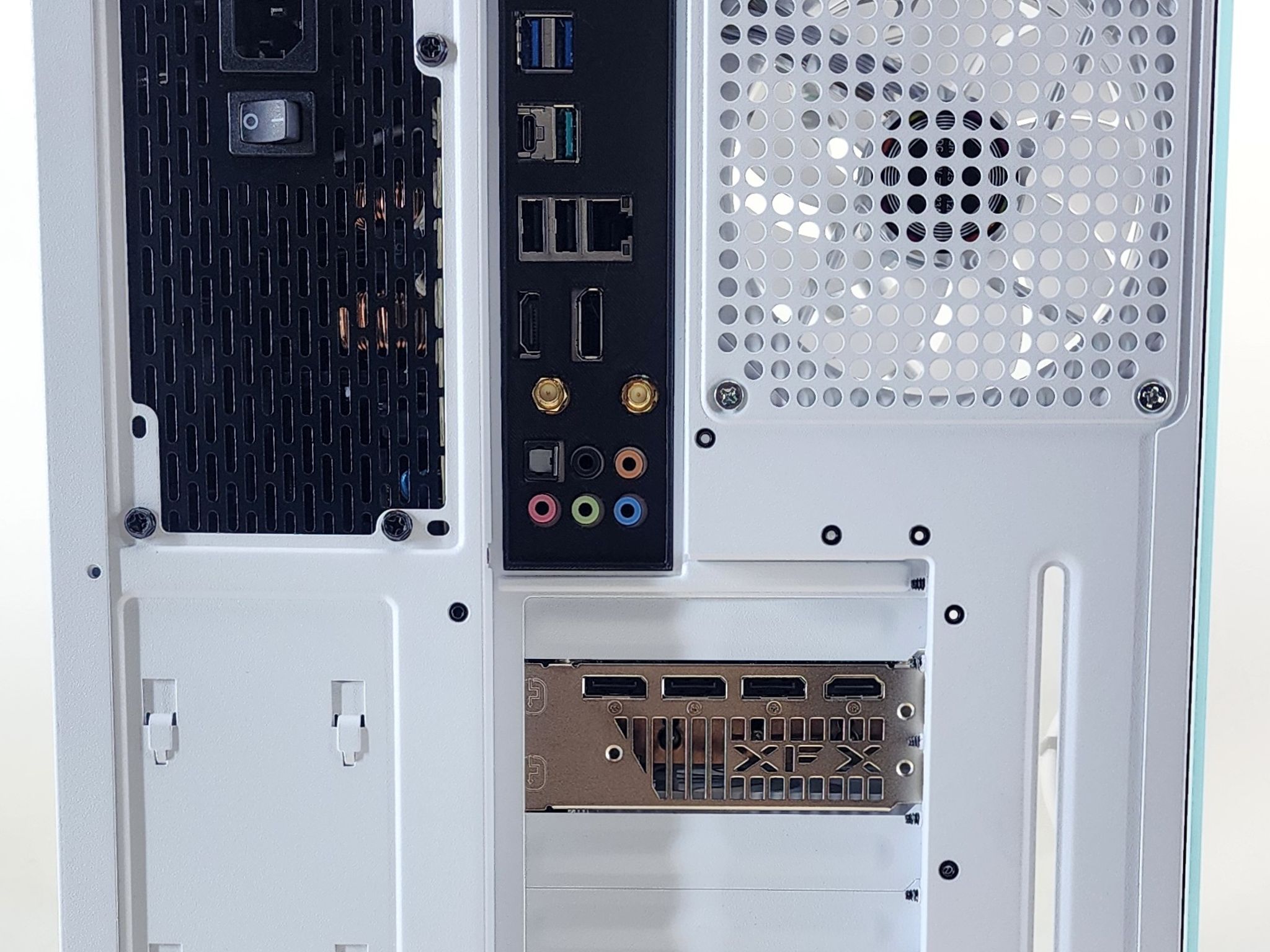 Gaming PC Ryzen 7 5700X 32GB RAM 1TB SSD RX 7800 XT 16GB Windows 11 Computer