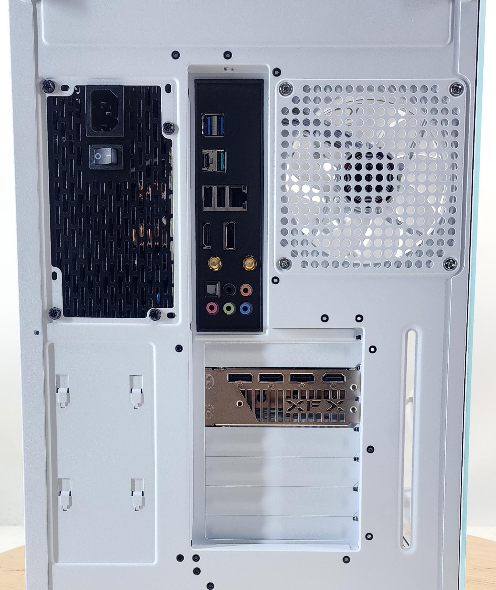 Gaming PC Ryzen 7 5700X 32GB RAM 1TB SSD RX 7800 XT 16GB Windows 11 Computer