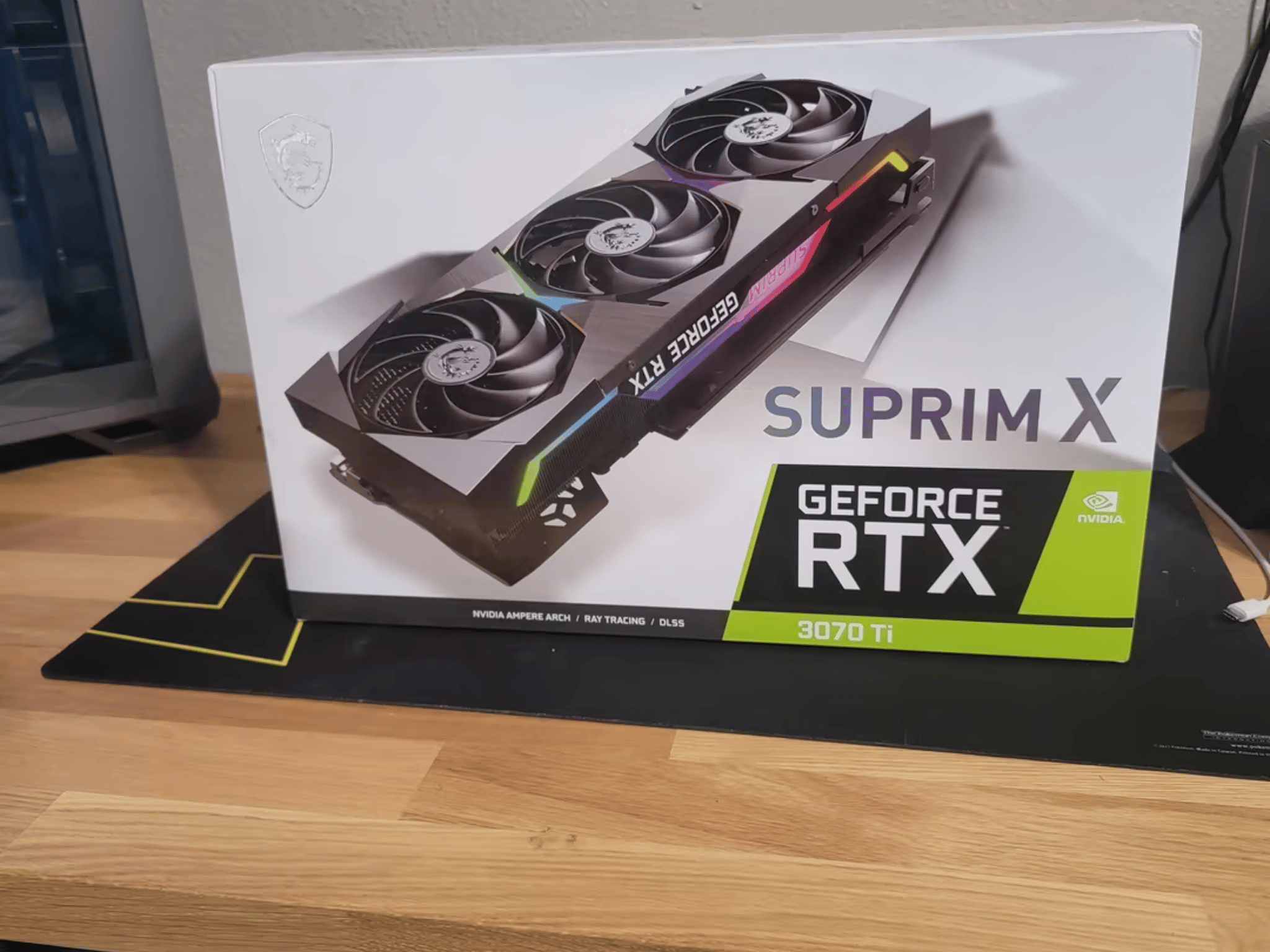 MSI Geforce RTX 3070ti Suprim X 8 GB GDDR6X