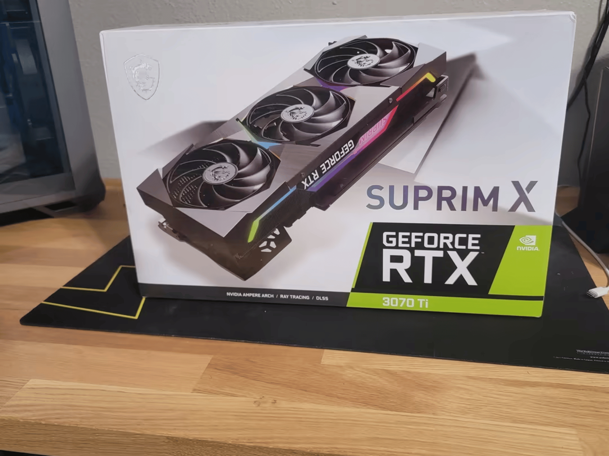 MSI Geforce RTX 3070ti Suprim X 8 GB GDDR6X