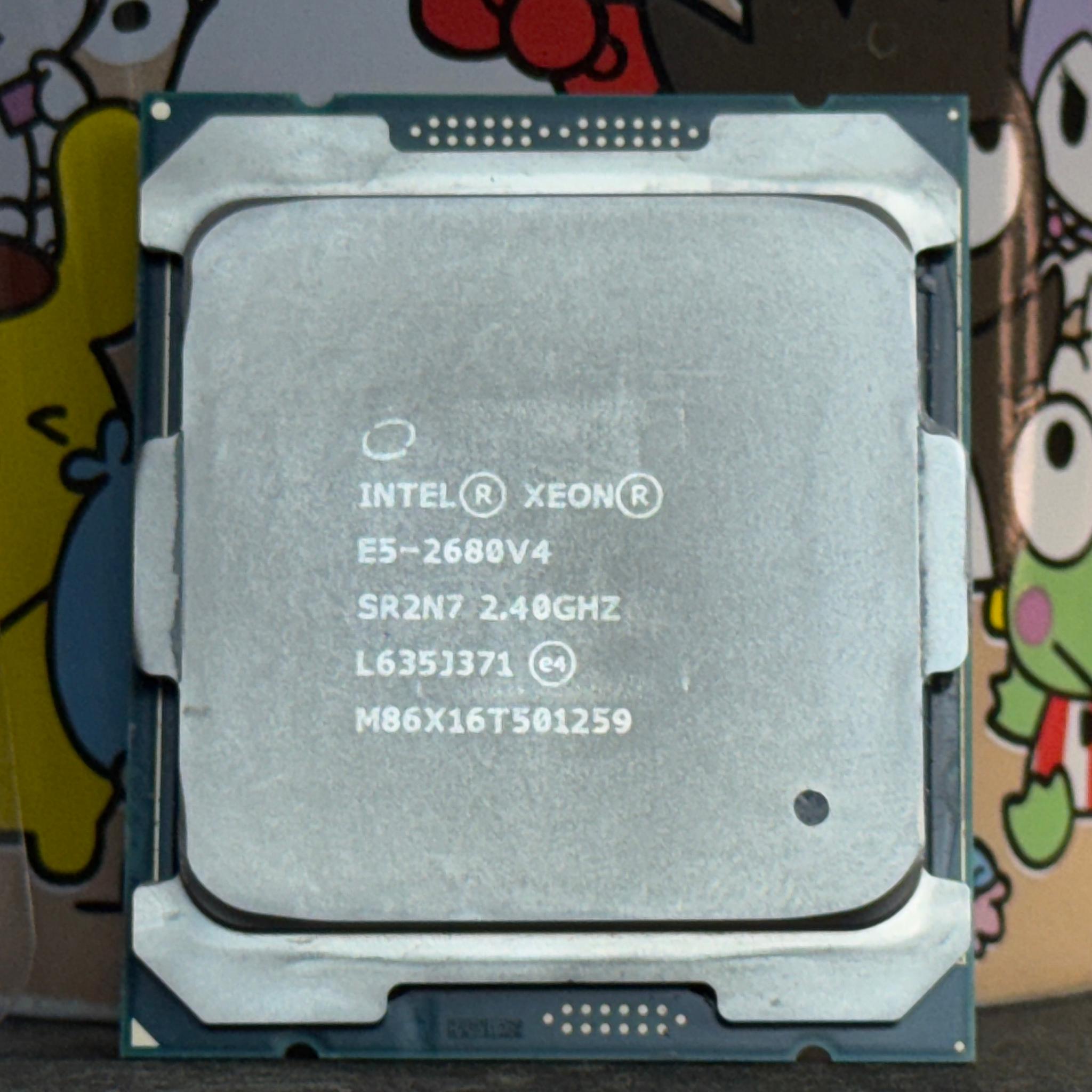 Intel Xeon E5-2680 v4 2.4GHz 14-Core 28-Thread LGA2011-3 CPU Processor