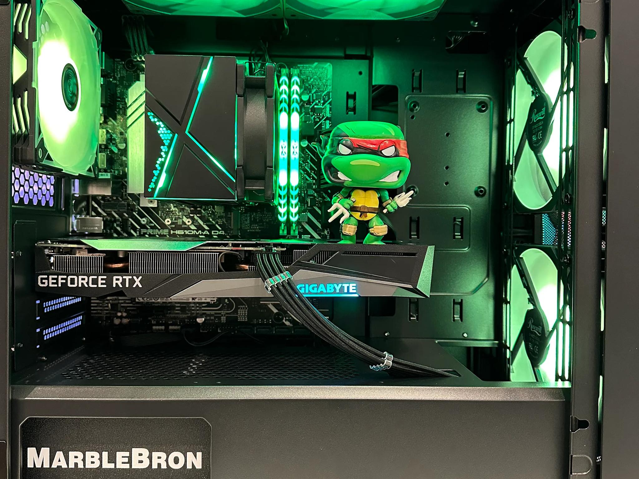 🐢🥷Raphael🐢🥷-Gaming PC-Nvidia RTX 3060 12GB-Intel i5 12400 6Cores-16GB DDR4 -1TB NVME