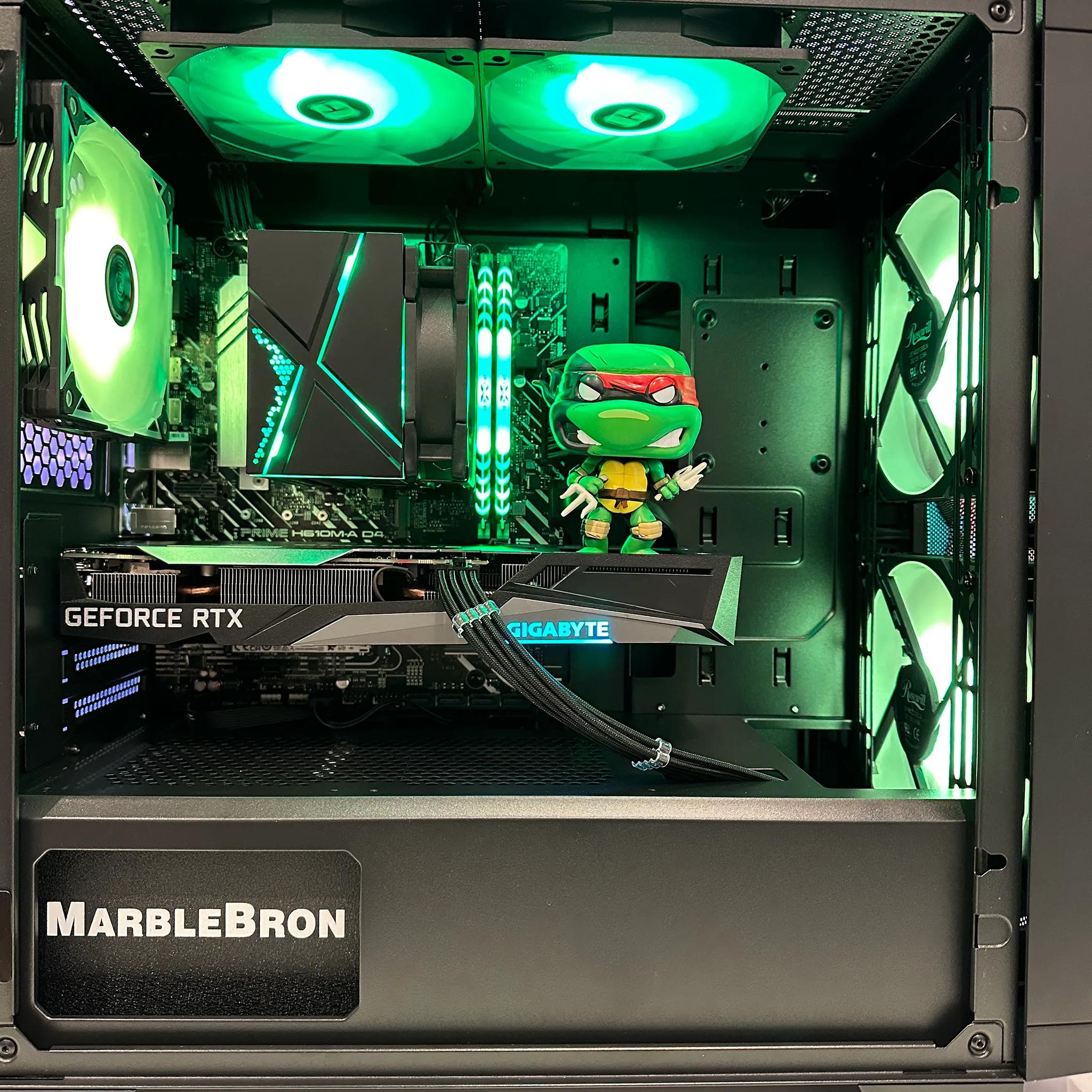 🐢🥷Raphael🐢🥷-Gaming PC-Nvidia RTX 3060 12GB-Intel i5 12400 6Cores-16GB DDR4 -1TB NVME