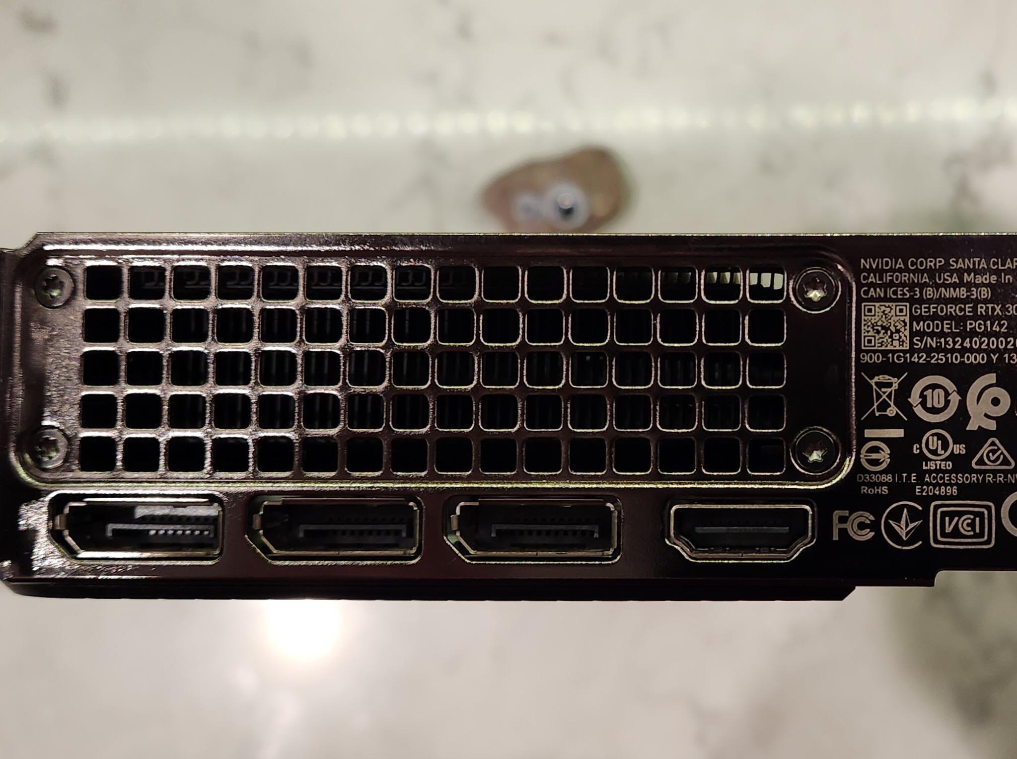 RTX 3070 8GB (NVidia Founders Edition) - Used