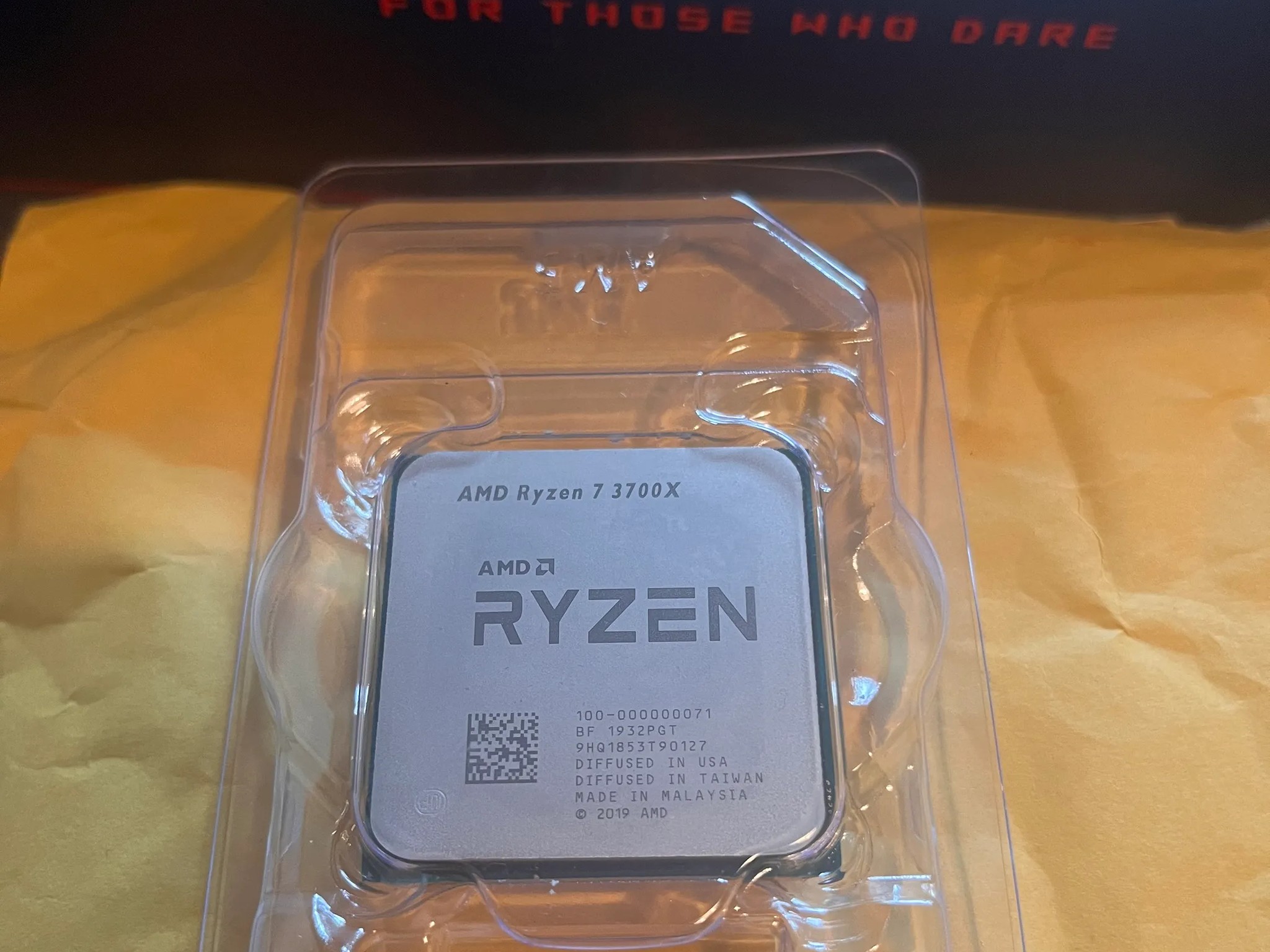 Used Ryzen 7 3700x