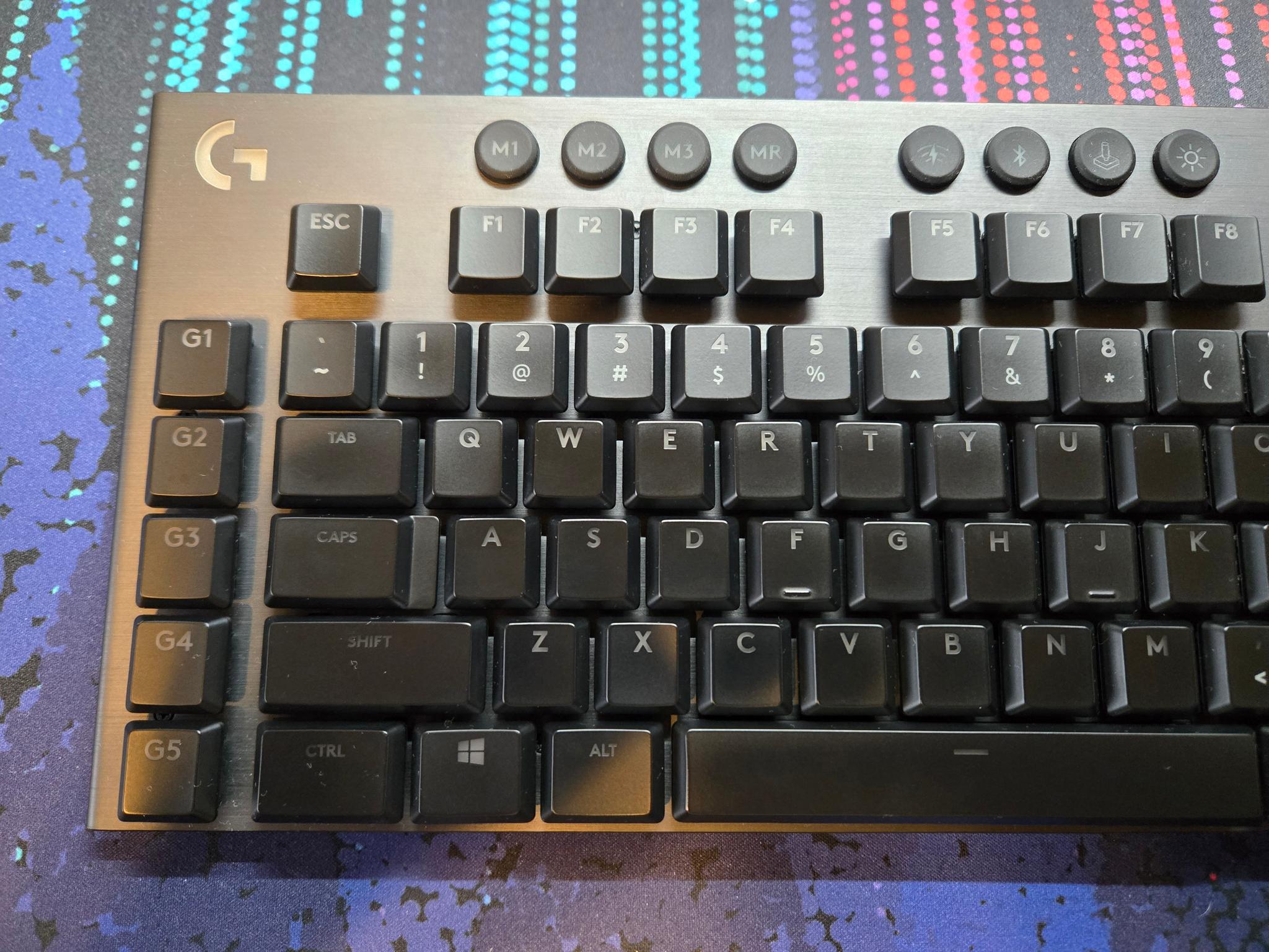Logitech G915 Lightspeed RGB Keyboard (Black) (Tactile)