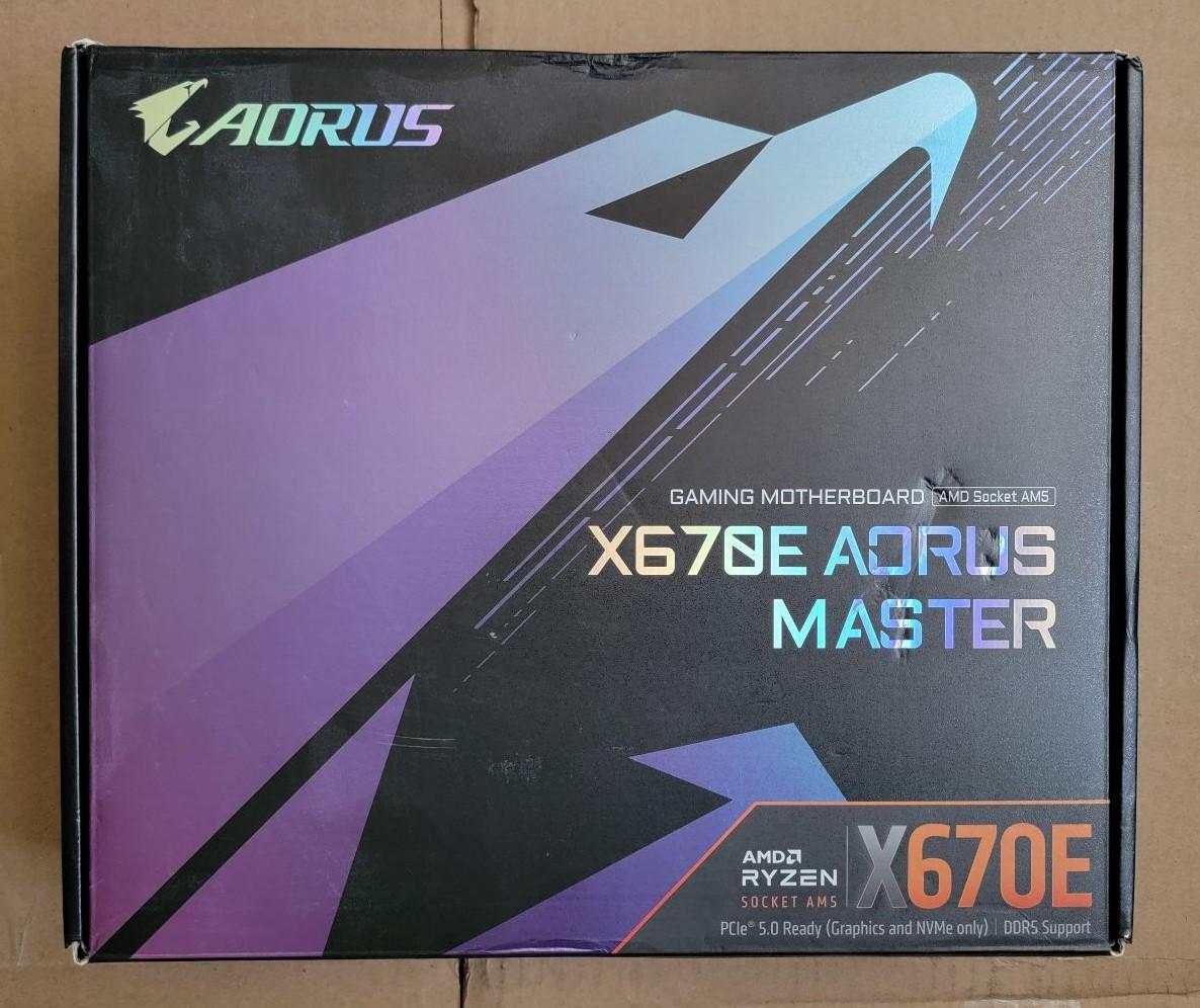 GIGABYTE X670E AORUS Master - Used