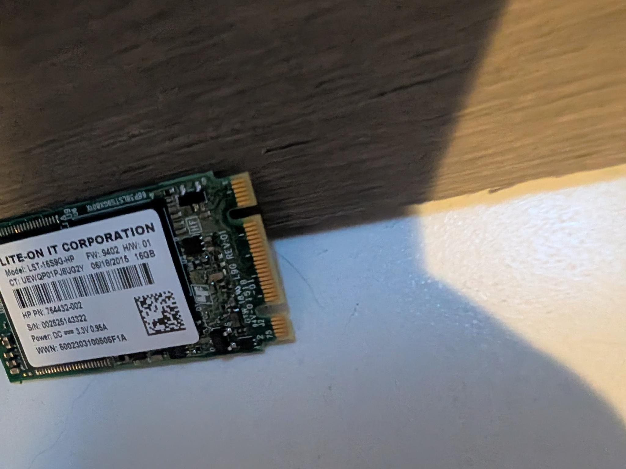 16Gb SATA M.2 Drive
