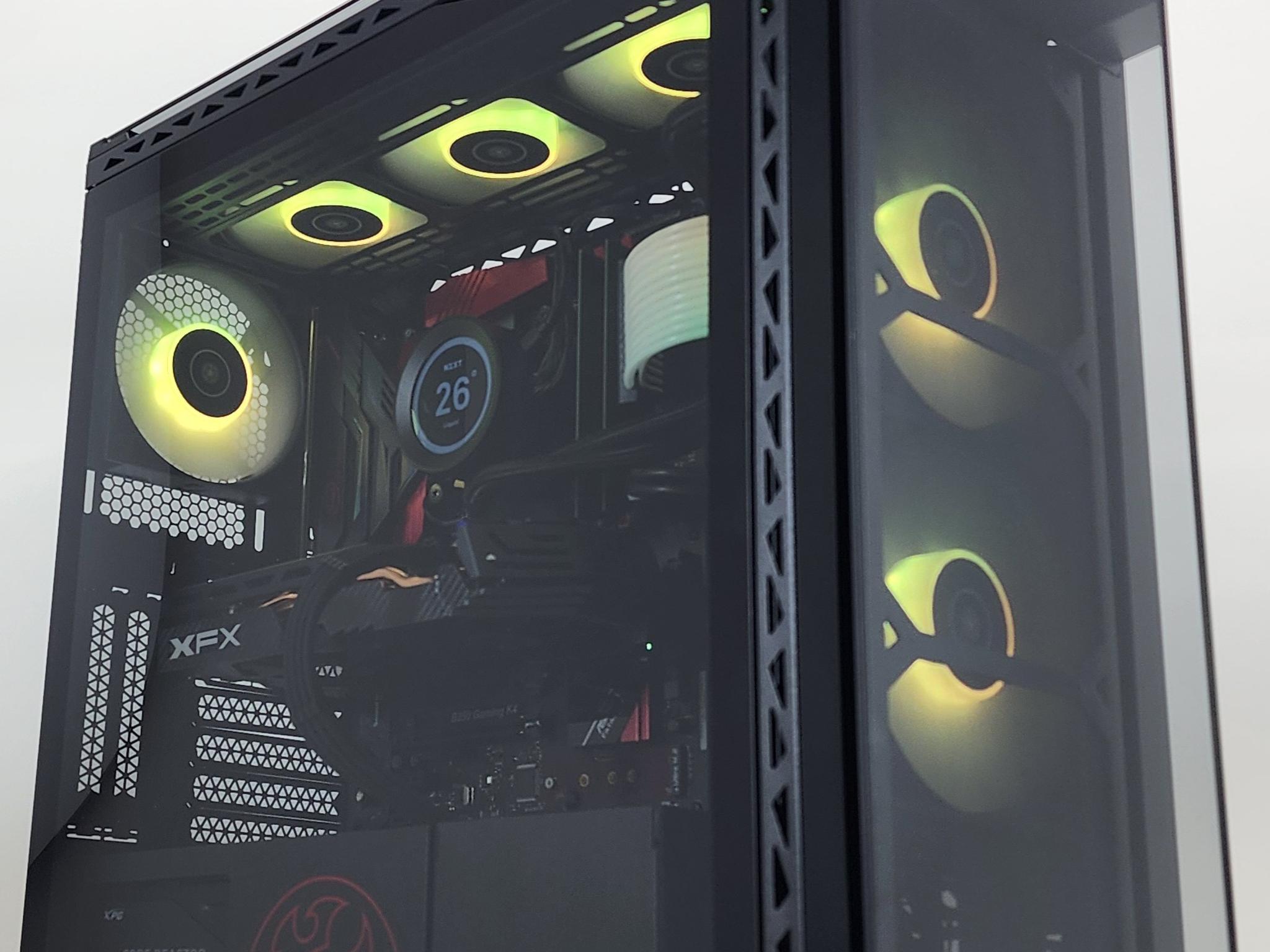 Gaming PC i7-6700K 16GB RAM 256GB SSD RX 580 8GB Windows 11 Computer