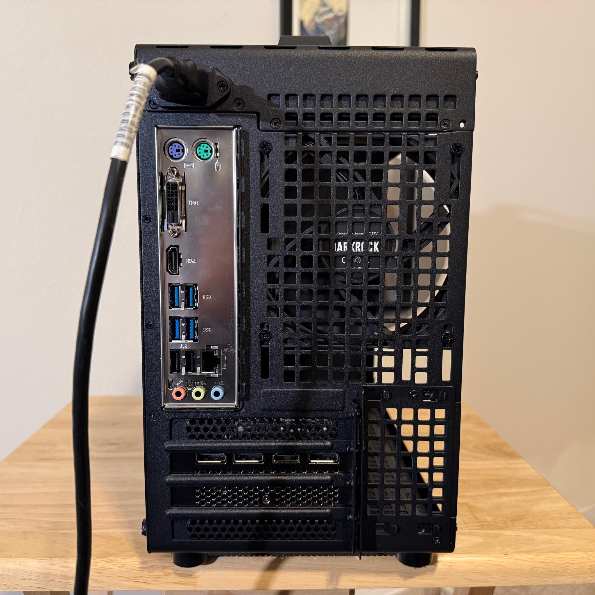 4060, Ryzen 5 5600X Gaming PC 1080p Beast, Small Profile