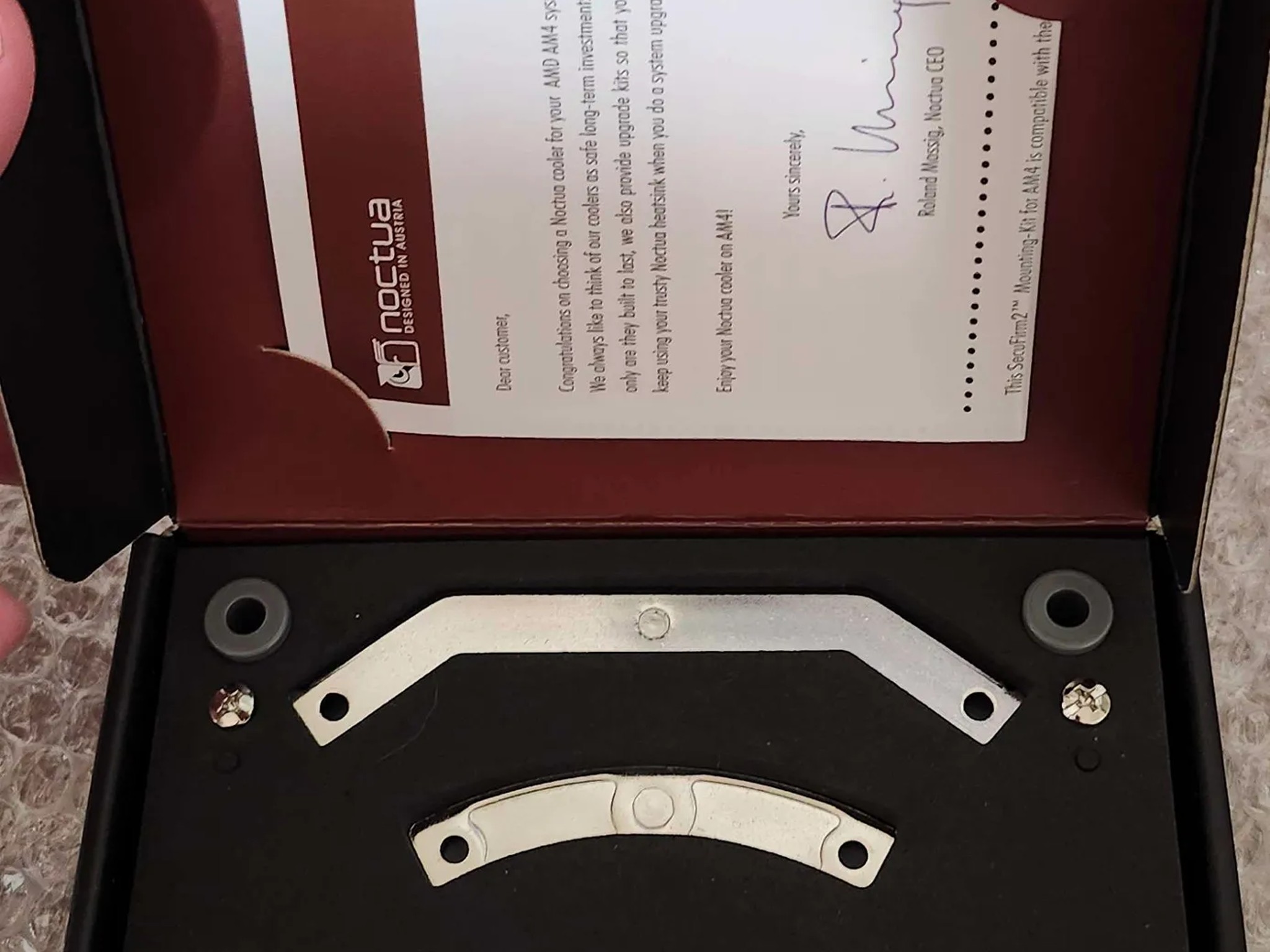 Noctua CPU cooler mounting kit am4/am5
