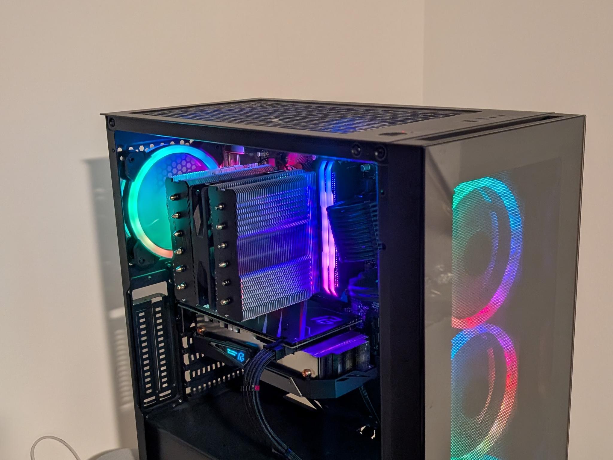 Budget 1080p Gaming PC — Ryzen 5 3600 + RX 5600 XT, 32GB RAM, Wi-Fi Ready