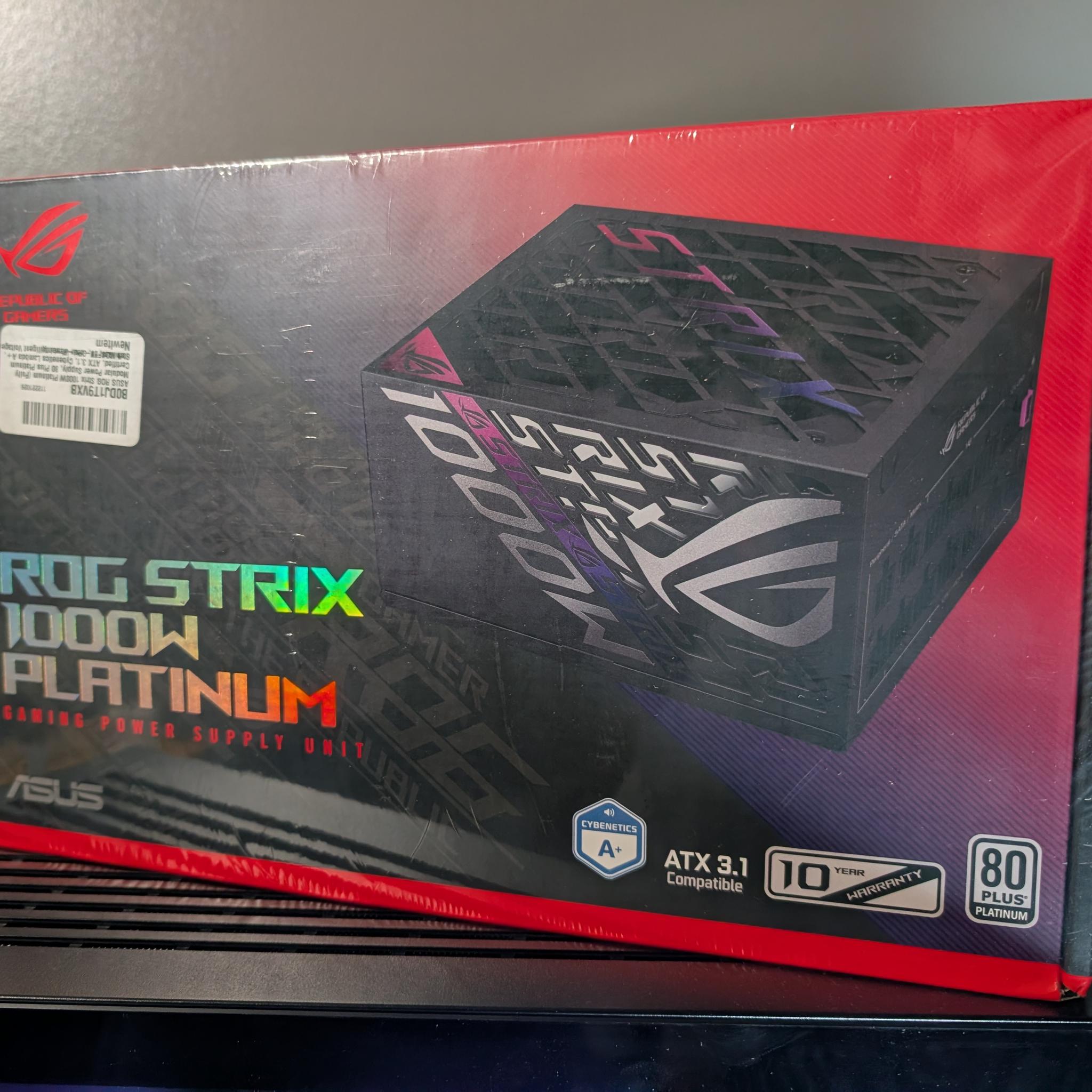 ASUS ROG Strix 1000W Platinum Power Supply *BRAND NEW SEALED*