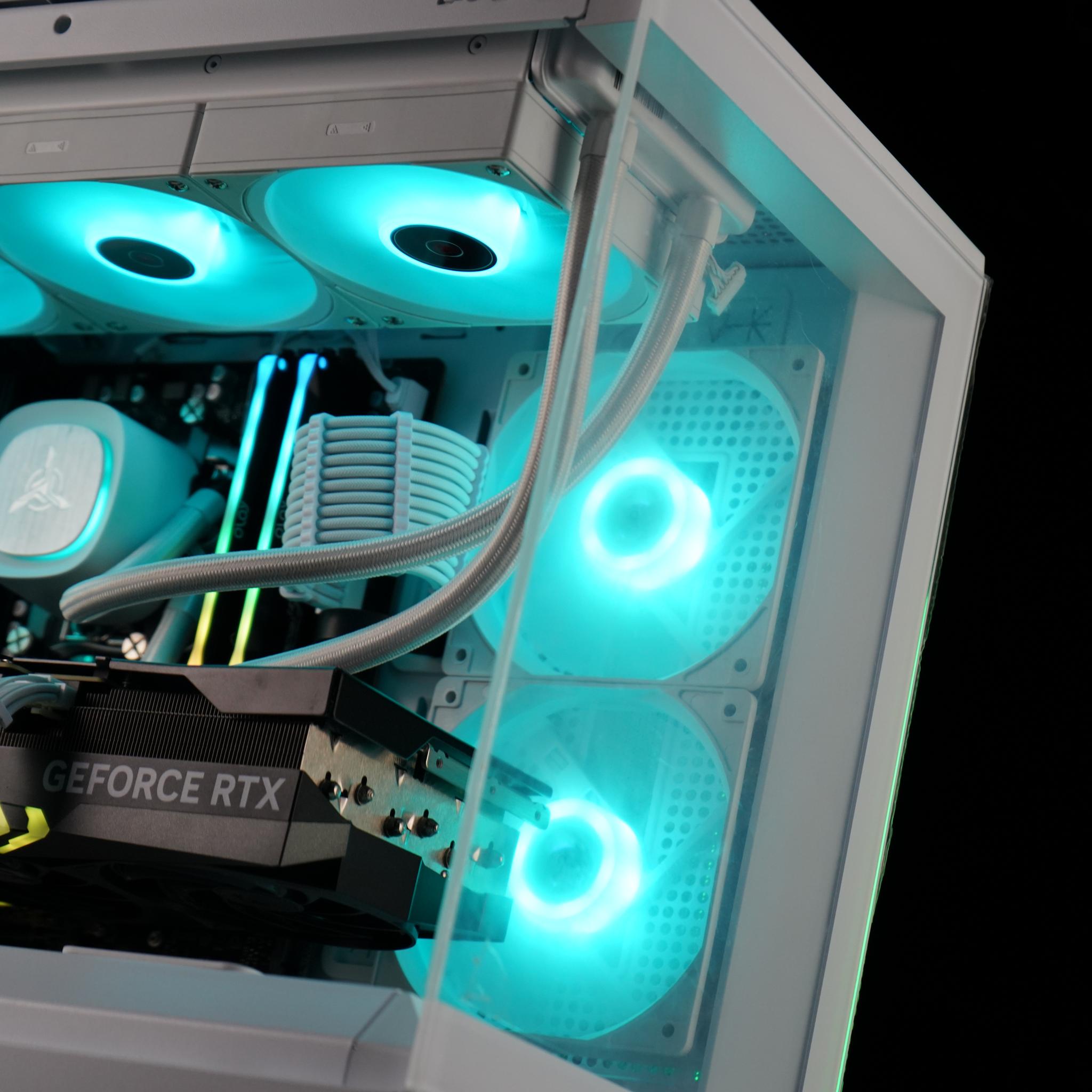 🤍✨💎 AETHERIS - RTX 4070TI | Ryzen 9 | 32GB DDR5 | 2TB M.2 NVME SSD 💎✨🤍