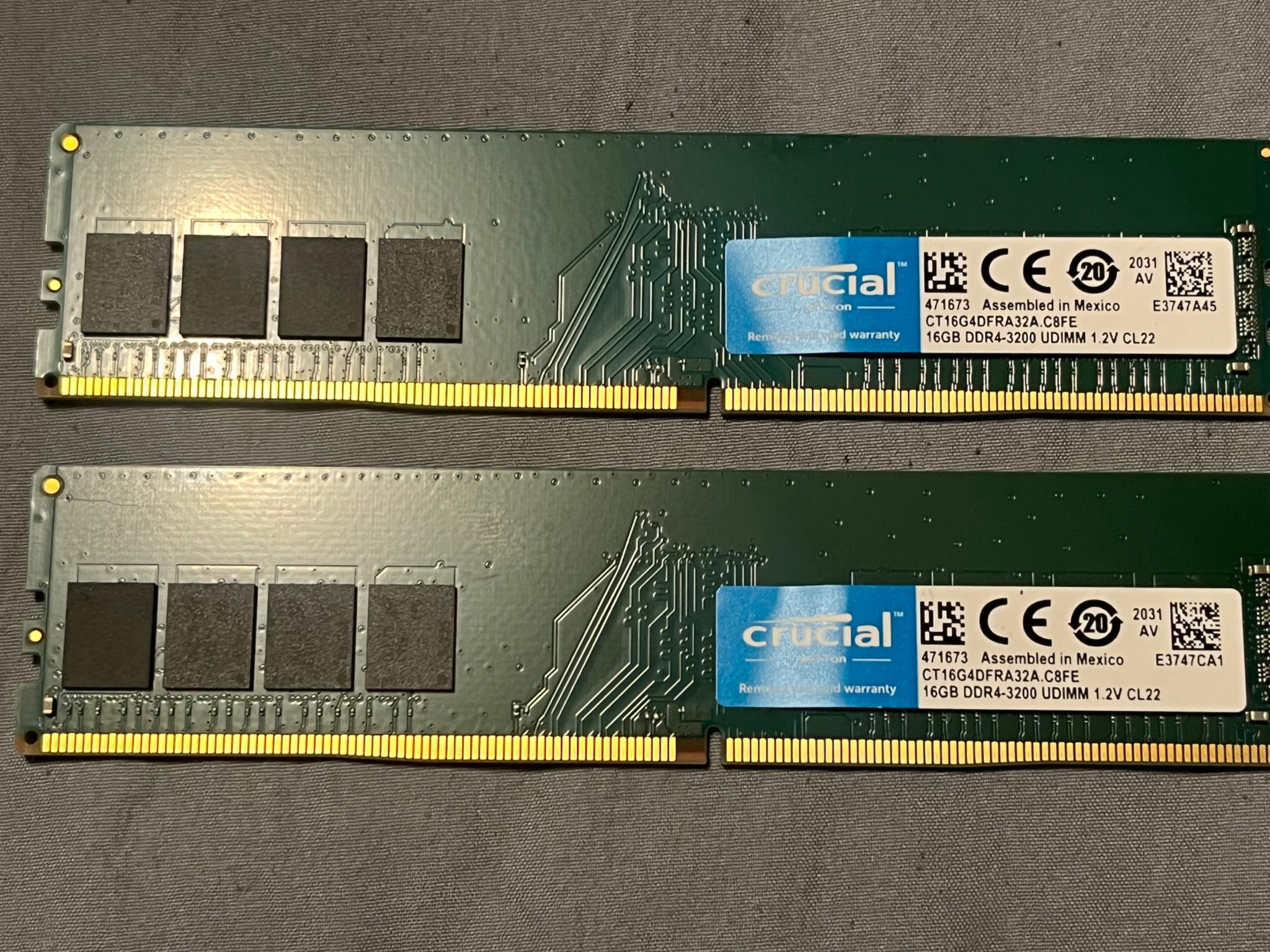 Crucial 32GB DDR4 RAM