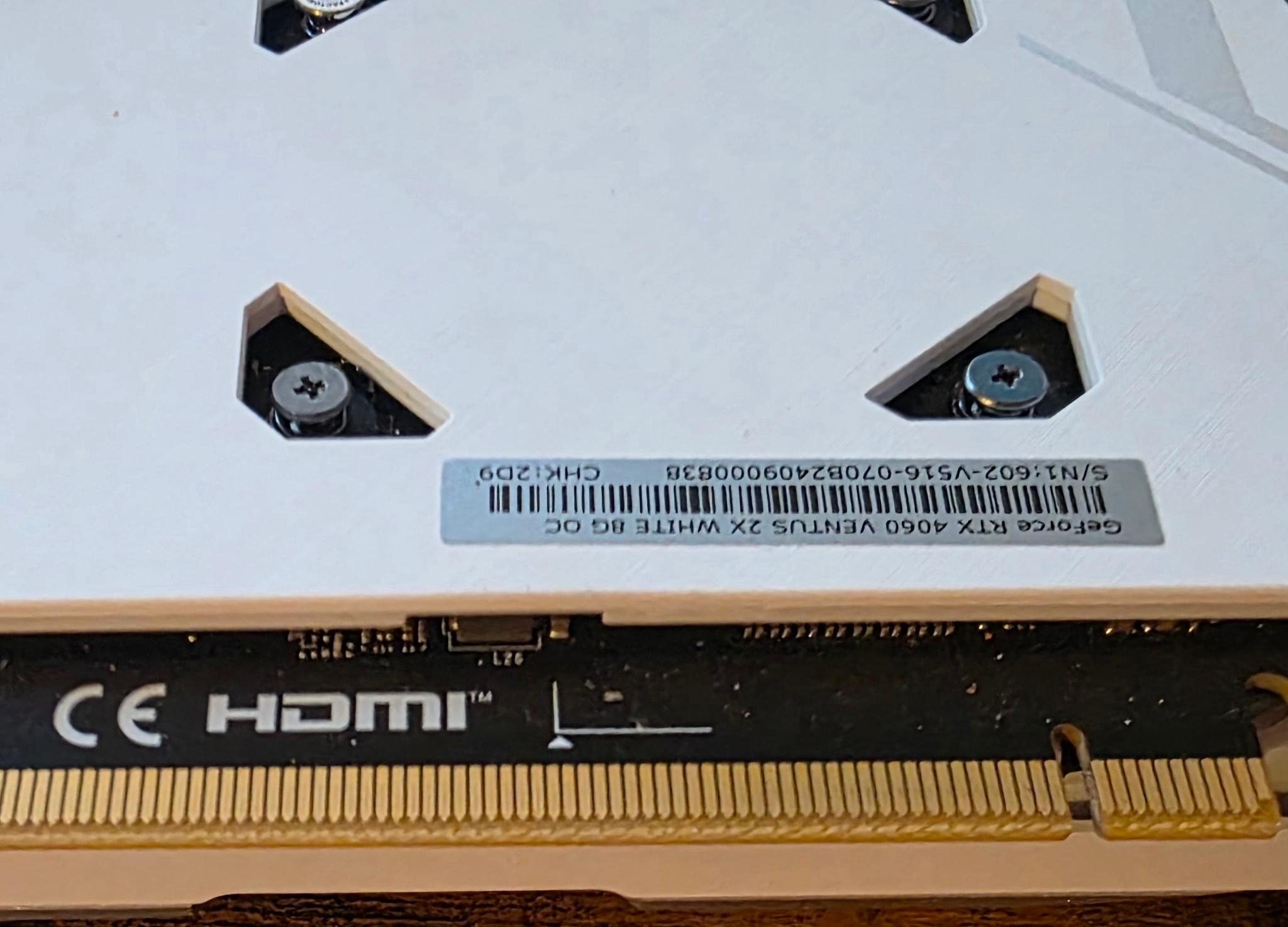 MSI GAMING GeForce RTX 4060