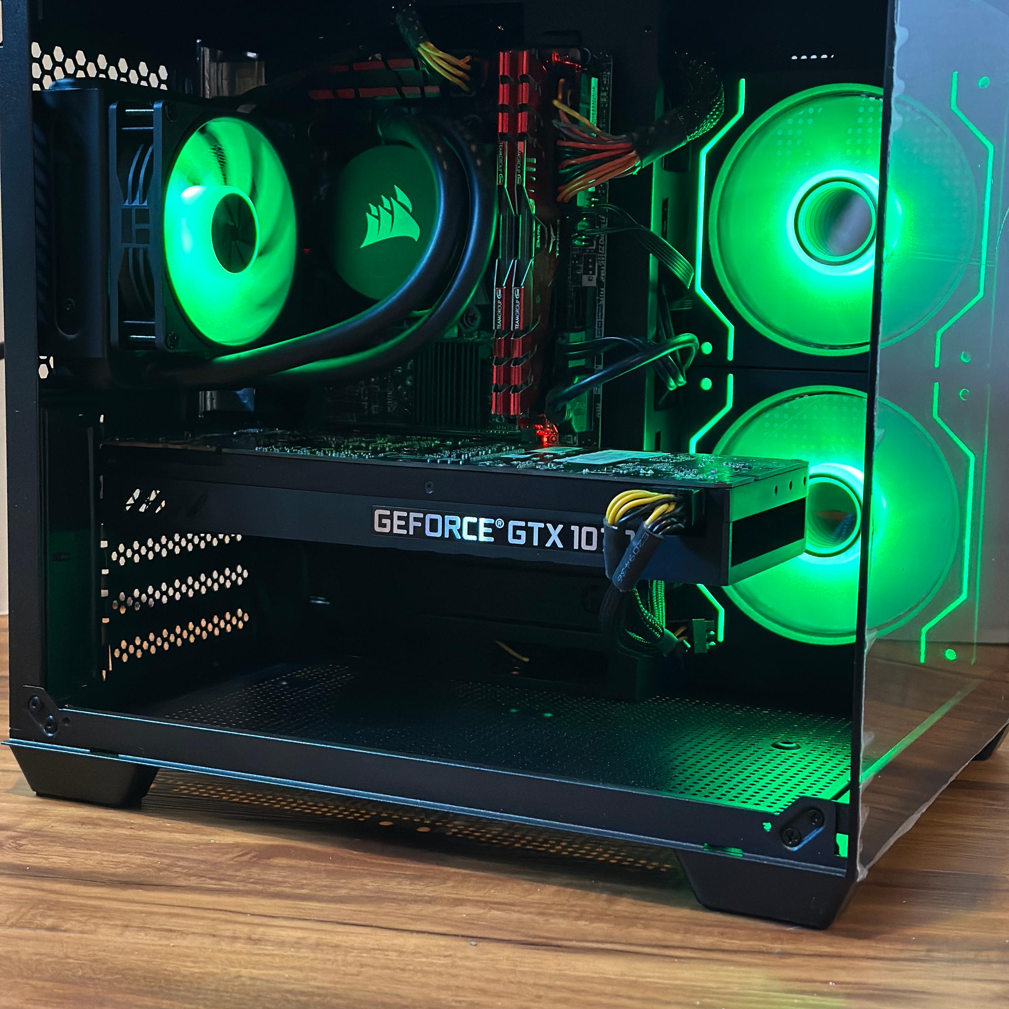 GTX 1070 | Intel i7 7700k | 16GB DDR4 | 1.12TB | Win 11 | Office 2024 | WiFi + BT | Budget Gaming PC