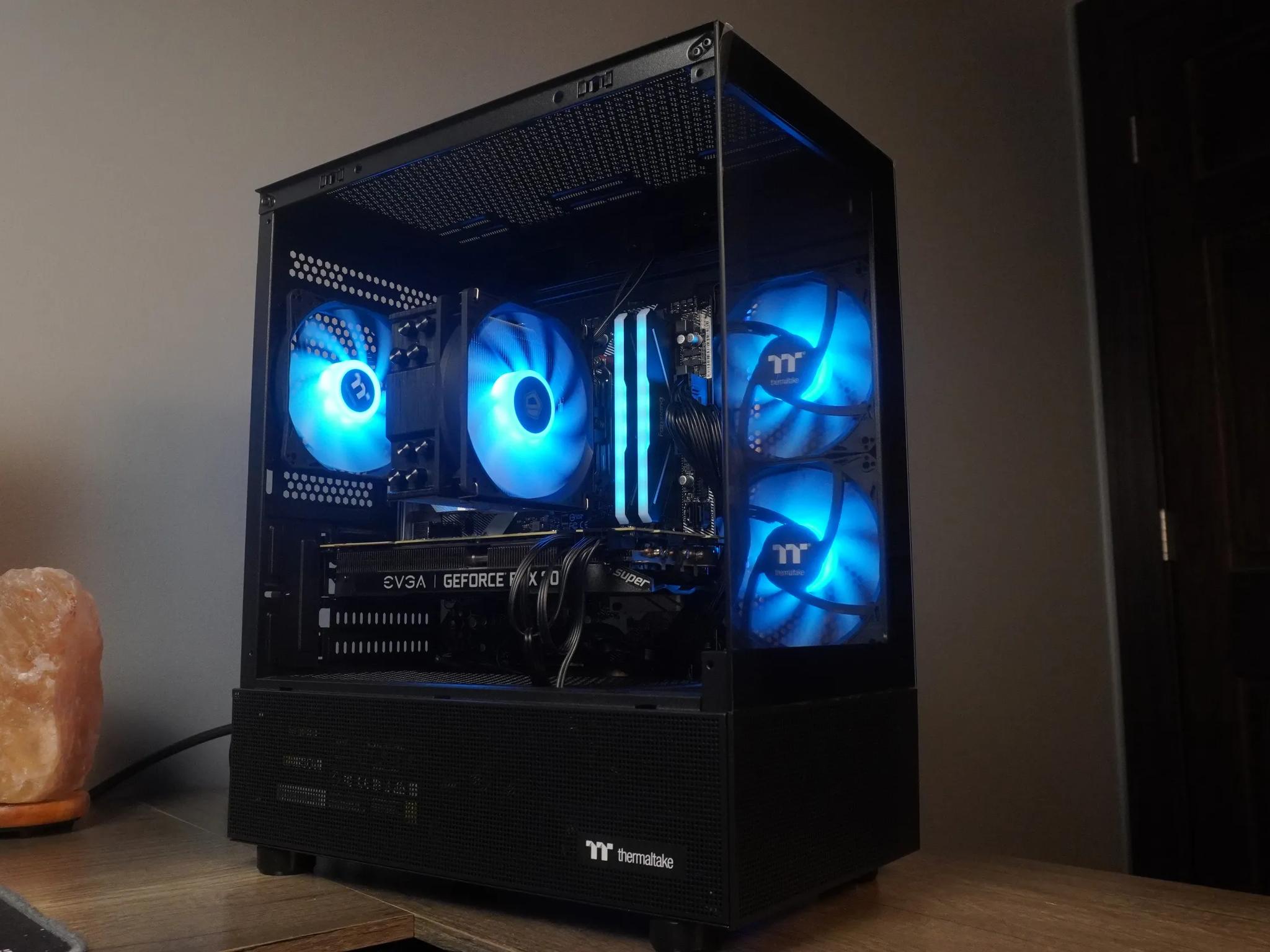 🖤 STEALTH BEAST 🖤 1440p/1080p GAMING MACHINE 💚RTX 2070 Super 🧡 Ryzen 5 5600 | 32GB | WIFI