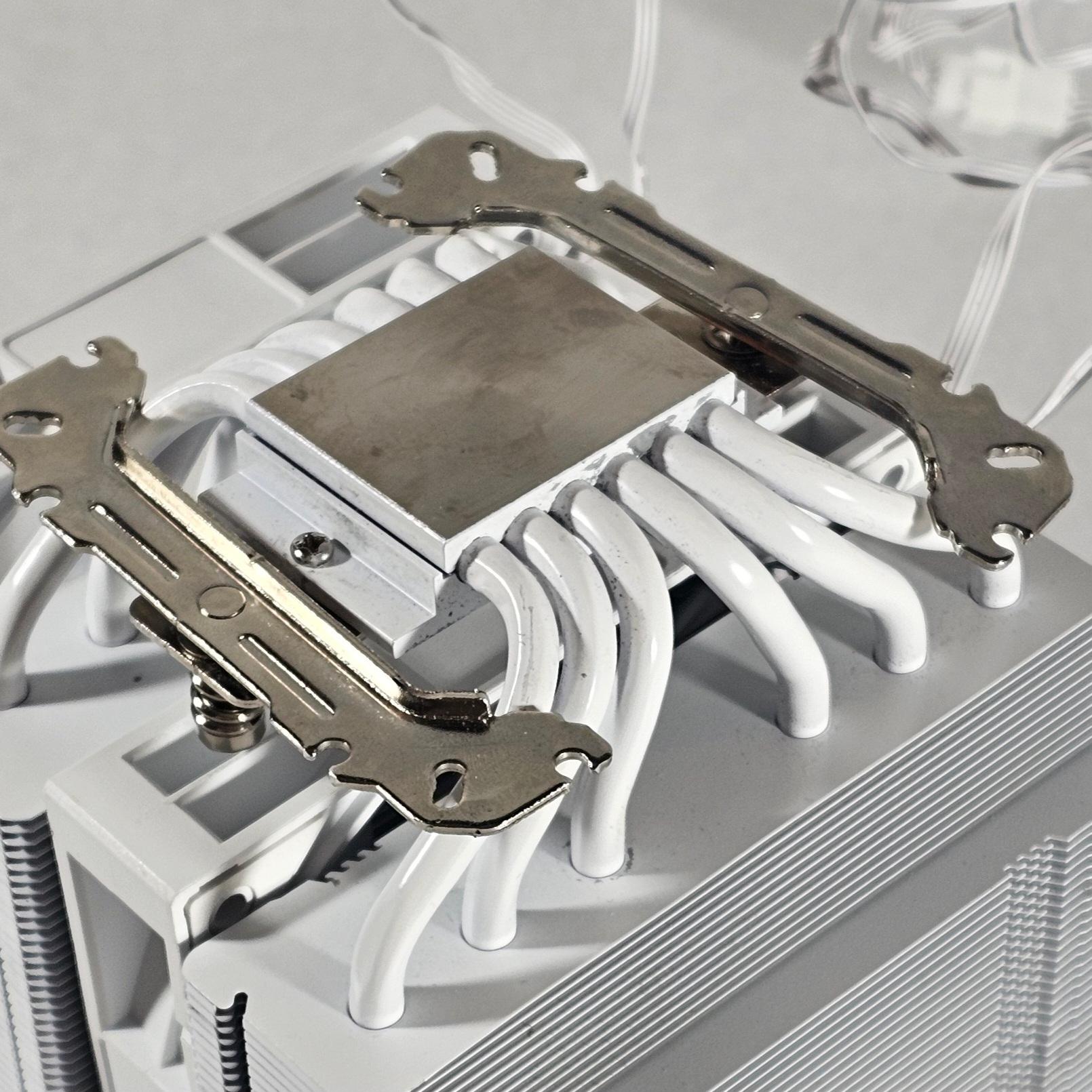 White RGB CPU Air Cooler for AMD AM5 Socket