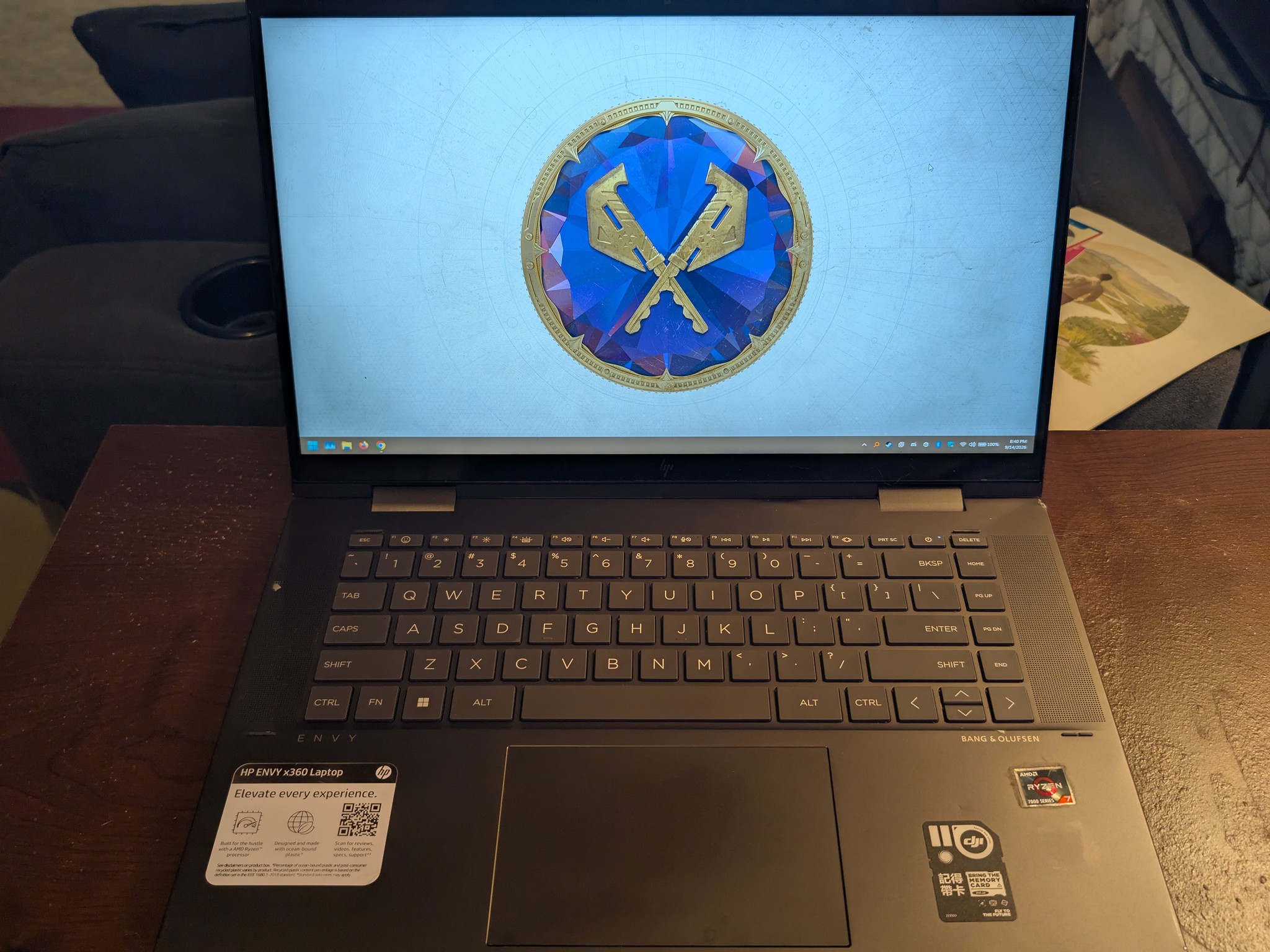 HP ENVY x360 2-In-1 15.6'' (512GB SSD AMD Ryzen 7 7730U 4.5GHz 16GB RAM)