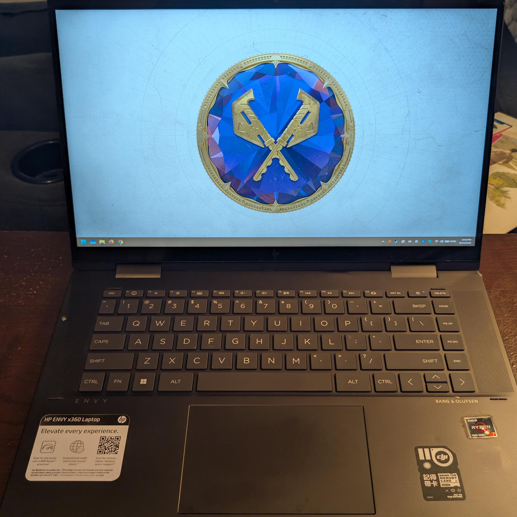 HP ENVY x360 2-In-1 15.6'' (512GB SSD AMD Ryzen 7 7730U 4.5GHz 16GB RAM)