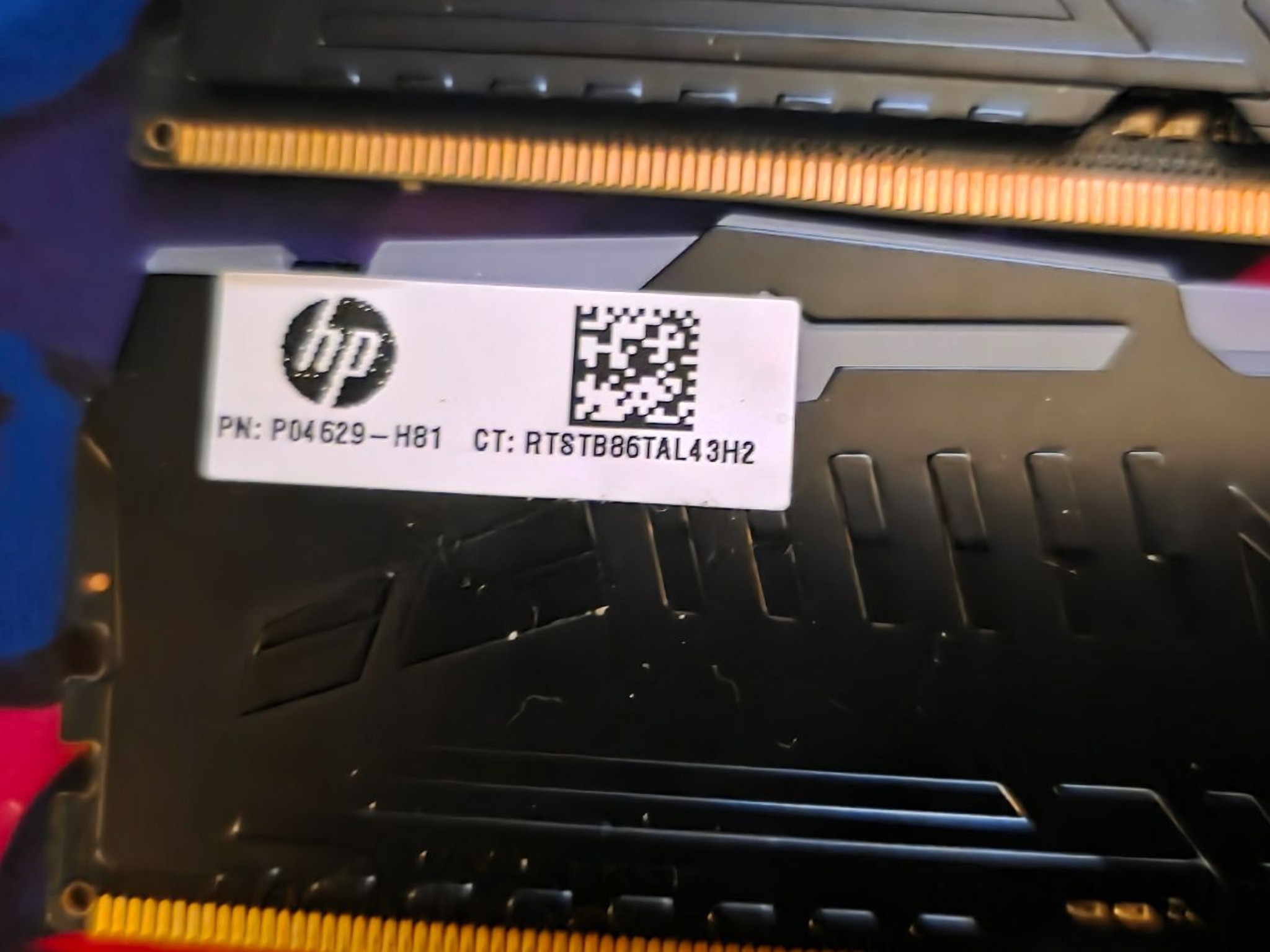 Kingston 32GB (2x16GB) DDR5-6000 CL40 RGB, AMD EXPO + Intel XMP 3.0, SK Hynix A-die