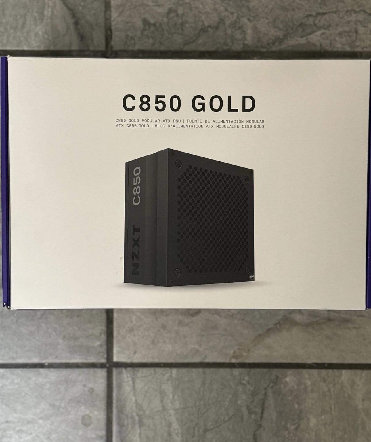 NZXT C850 Gold Fully Modular 850w power supply