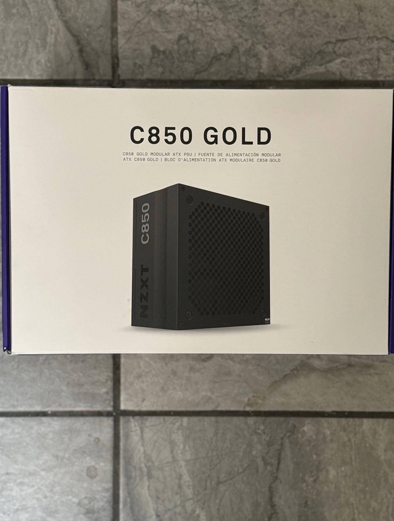 NZXT C850 Gold Fully Modular 850w power supply